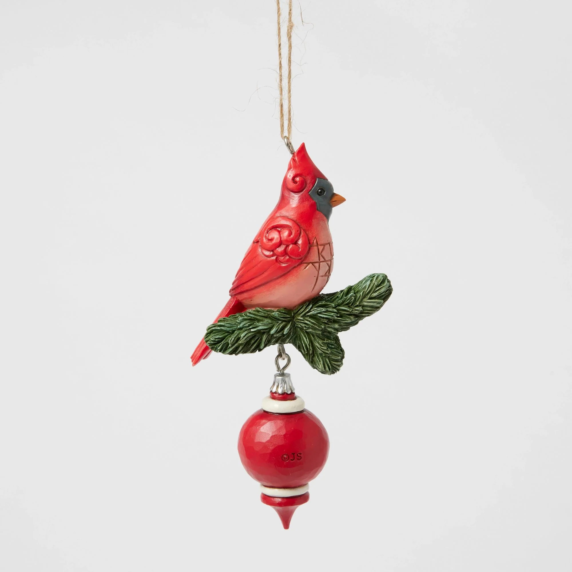 Nordic Noel Cardinal Ornament - Image 3