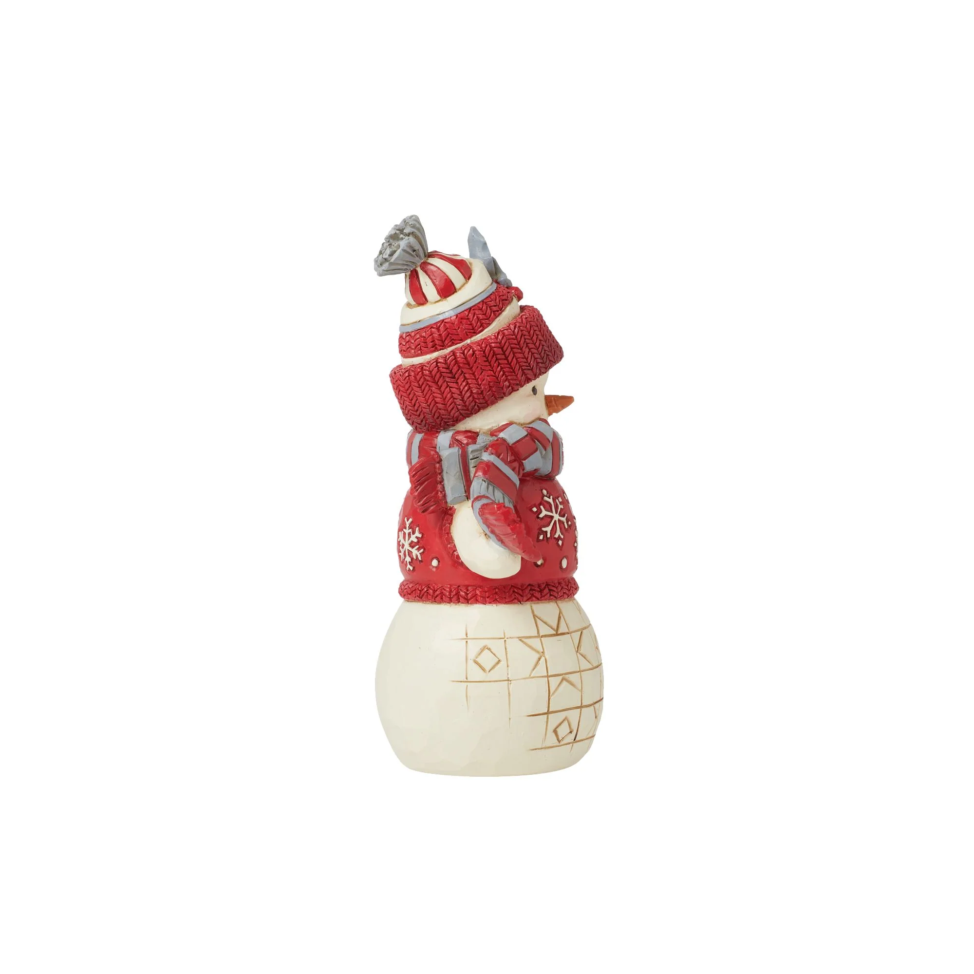 Nordic Noel Snowman with Hat - Image 4