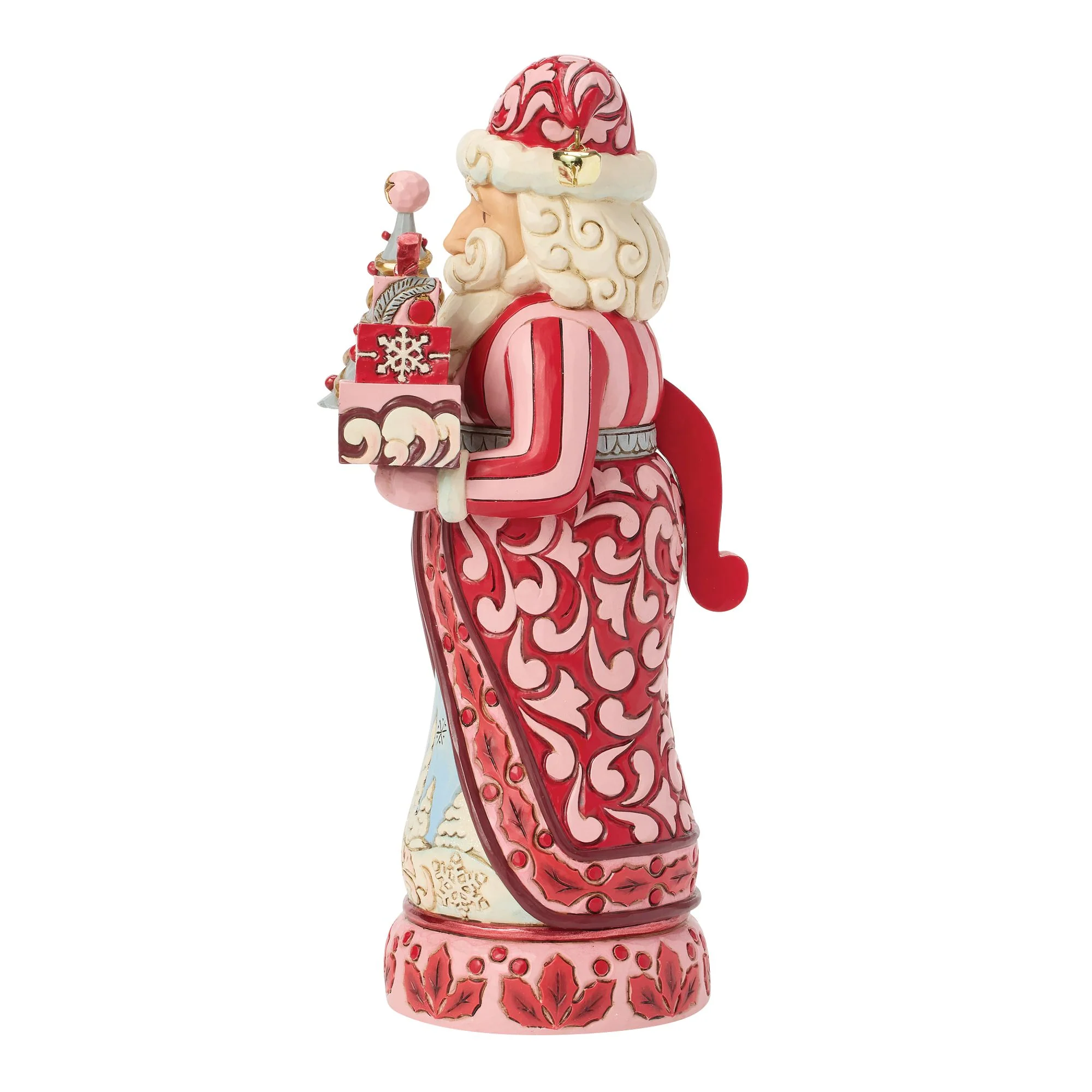Nutcracker Santa Tree Red/Pink - Image 3