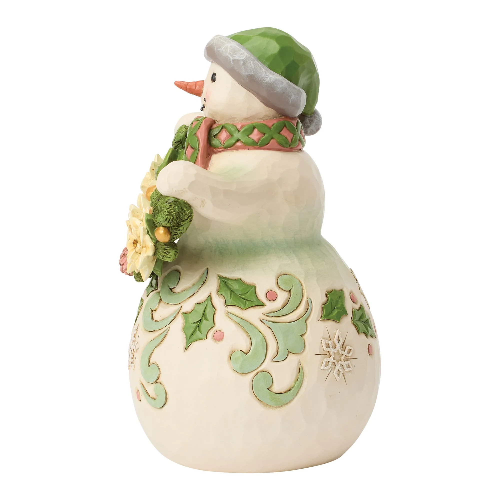Opal & Moss Snowman Poinsettia - Image 2