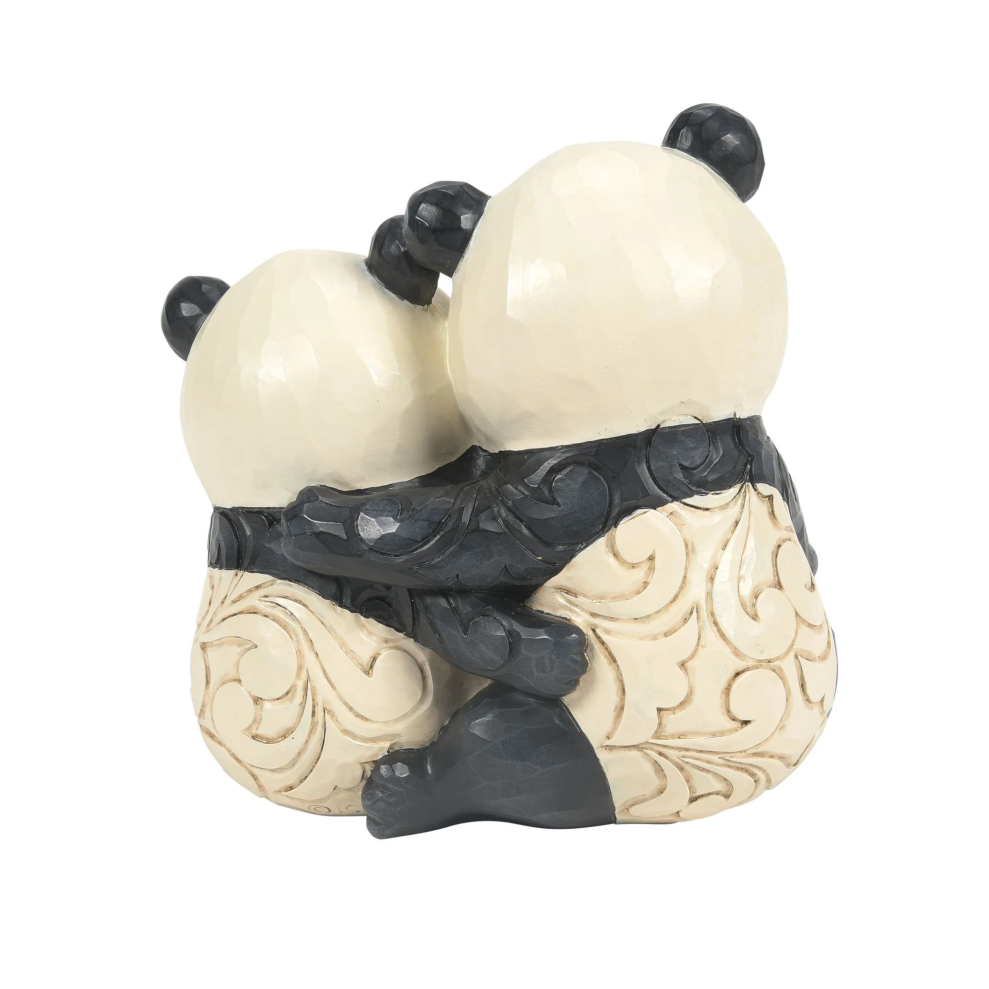 Panda Couple With Heart Fig - Image 3
