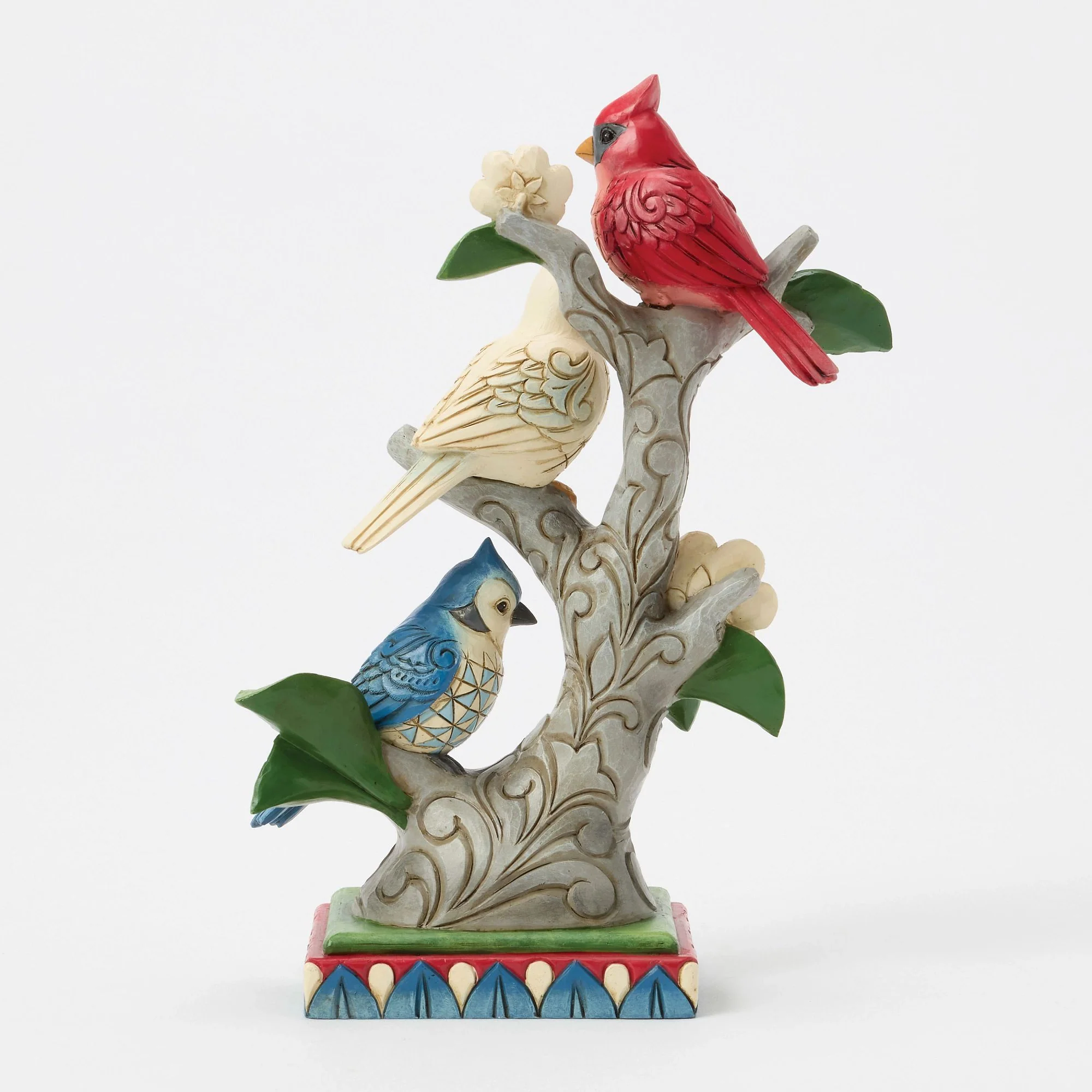 Patriotic Birds in Tree - Image 3