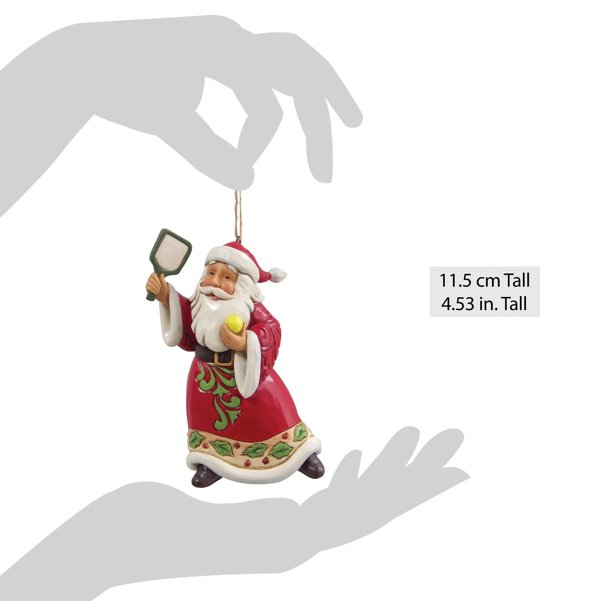 Pickleball Santa Ornament - Image 4