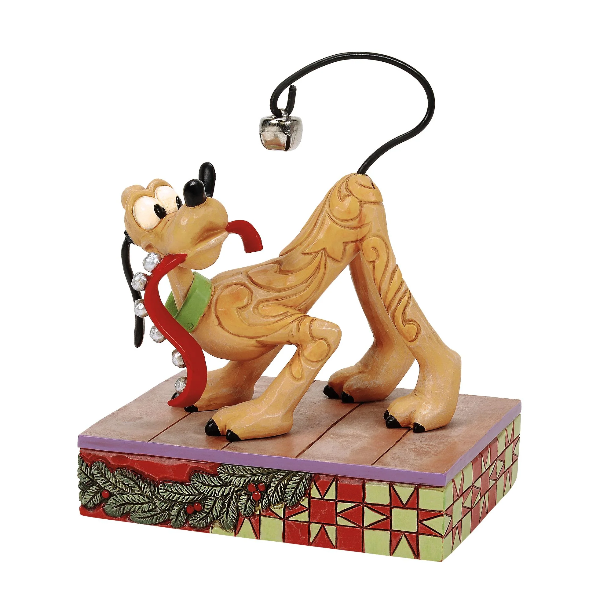 Pluto Christmas Bell on Tail