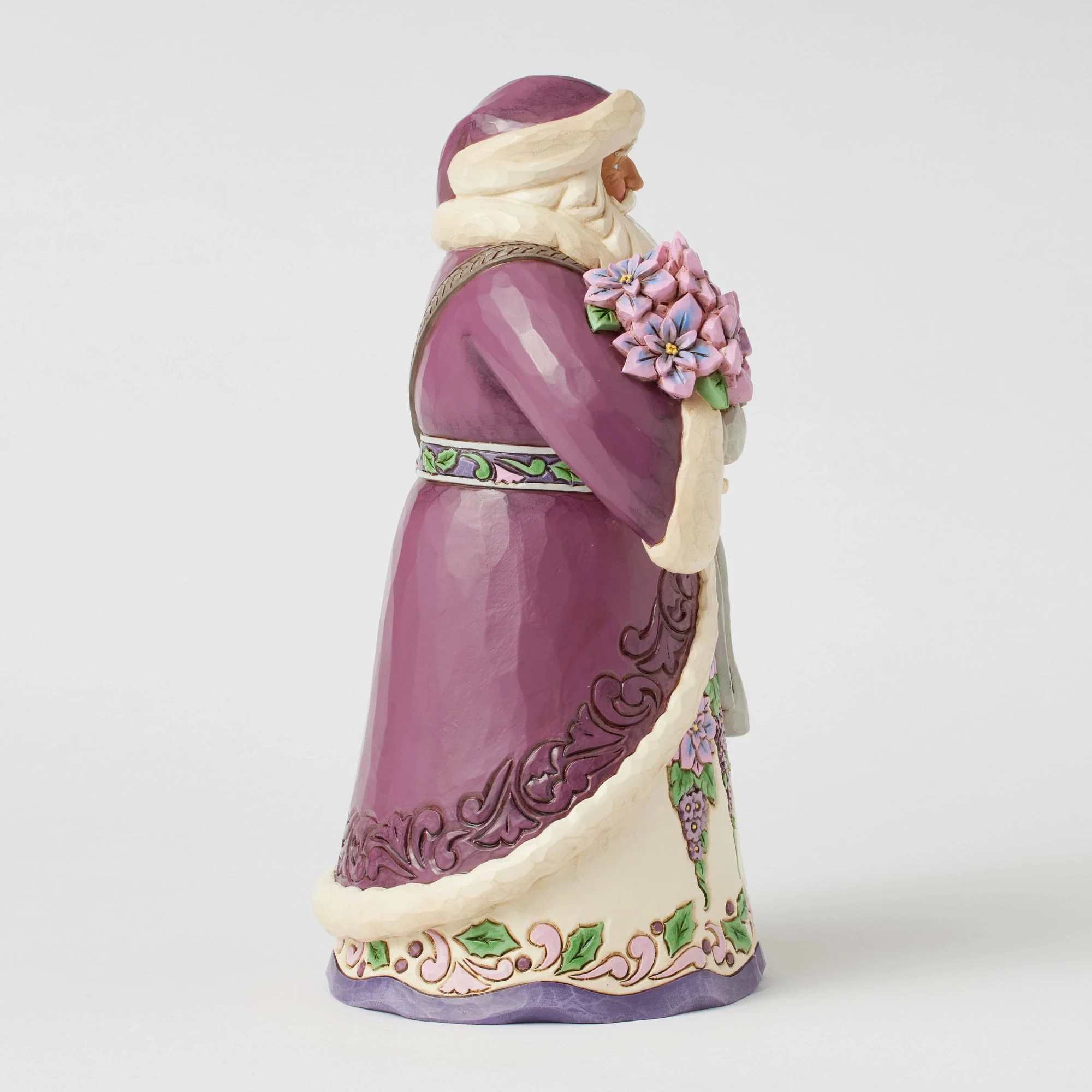 Purple Santa Figurine - Image 5