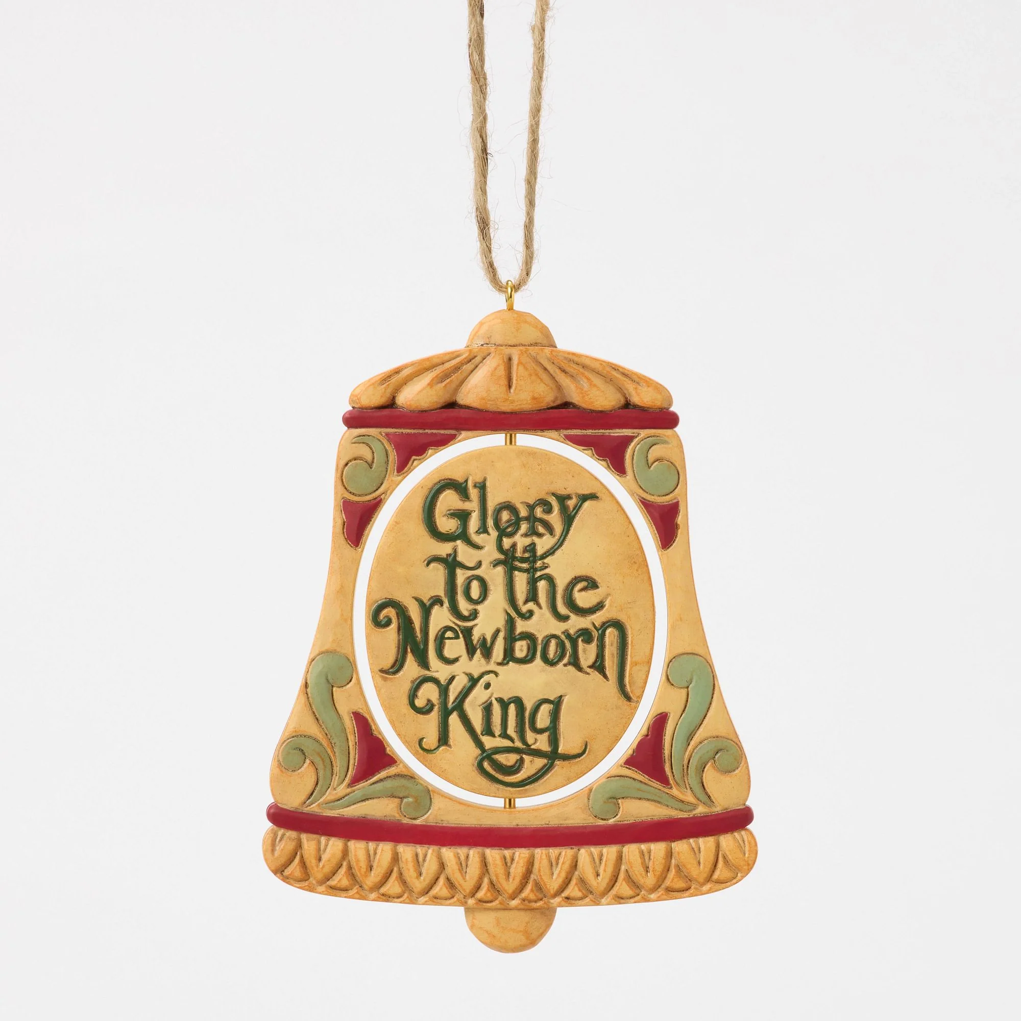 Rotating Holy Family Bell Orn - Image 3