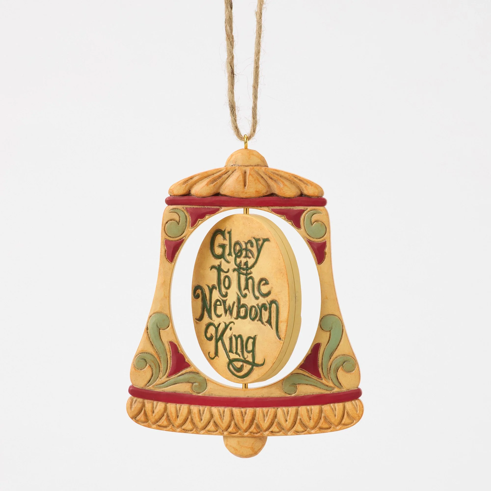 Rotating Holy Family Bell Orn - Image 5