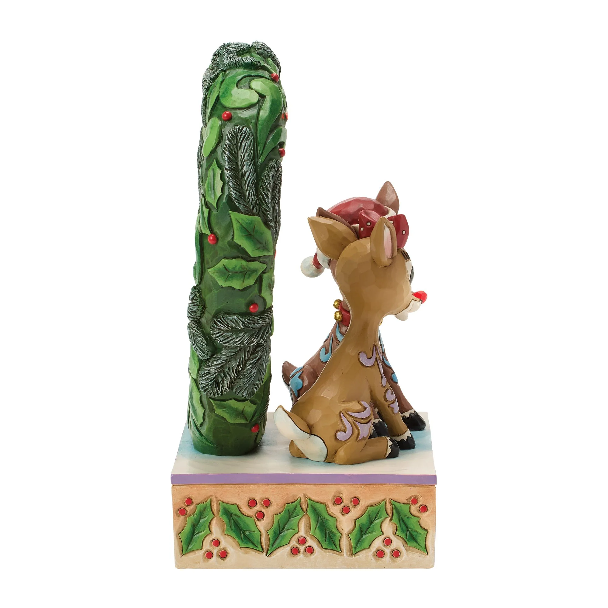 Rudolph &Clarice Heart Wreathe - Image 5