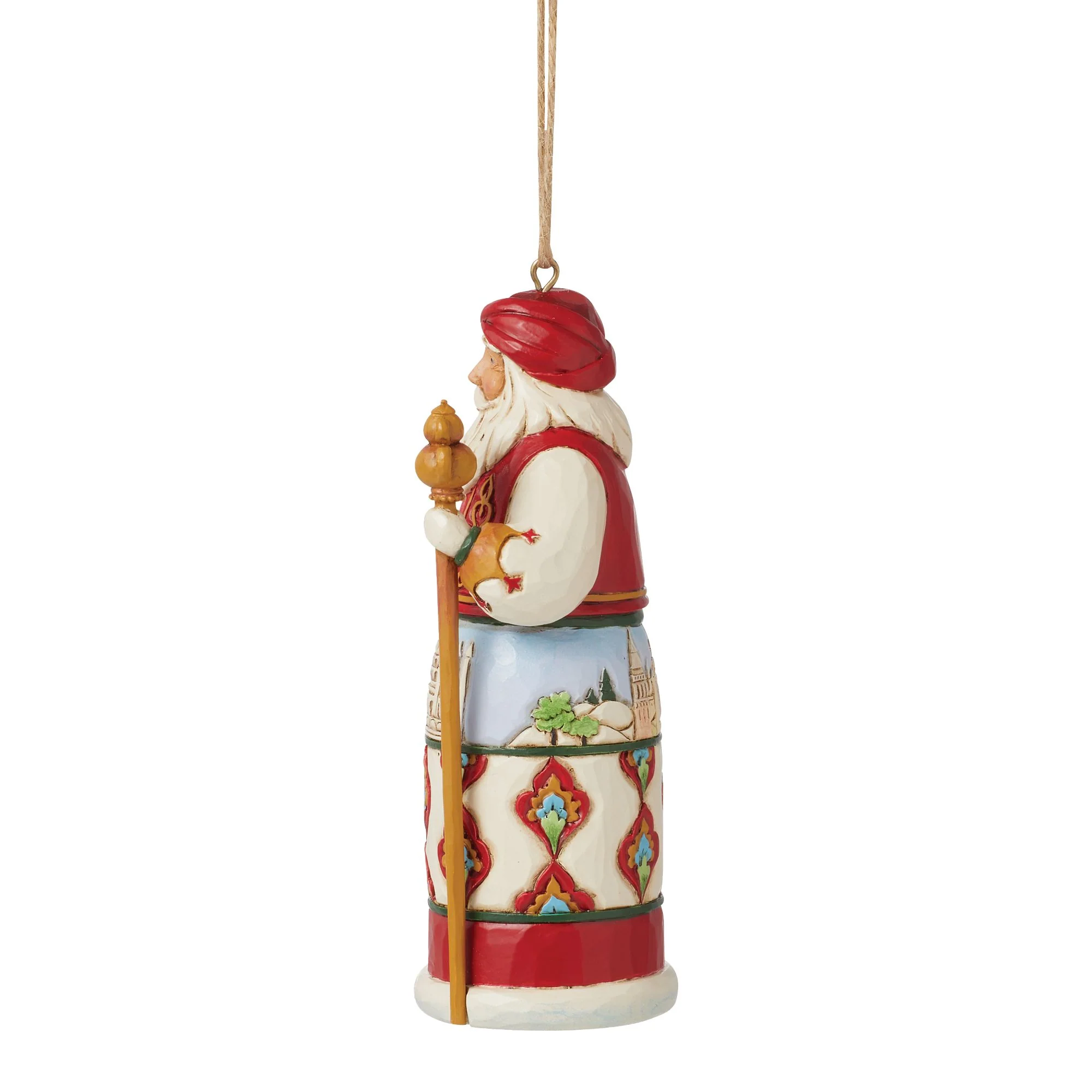 Santa Around World Turkey Orn - Image 2