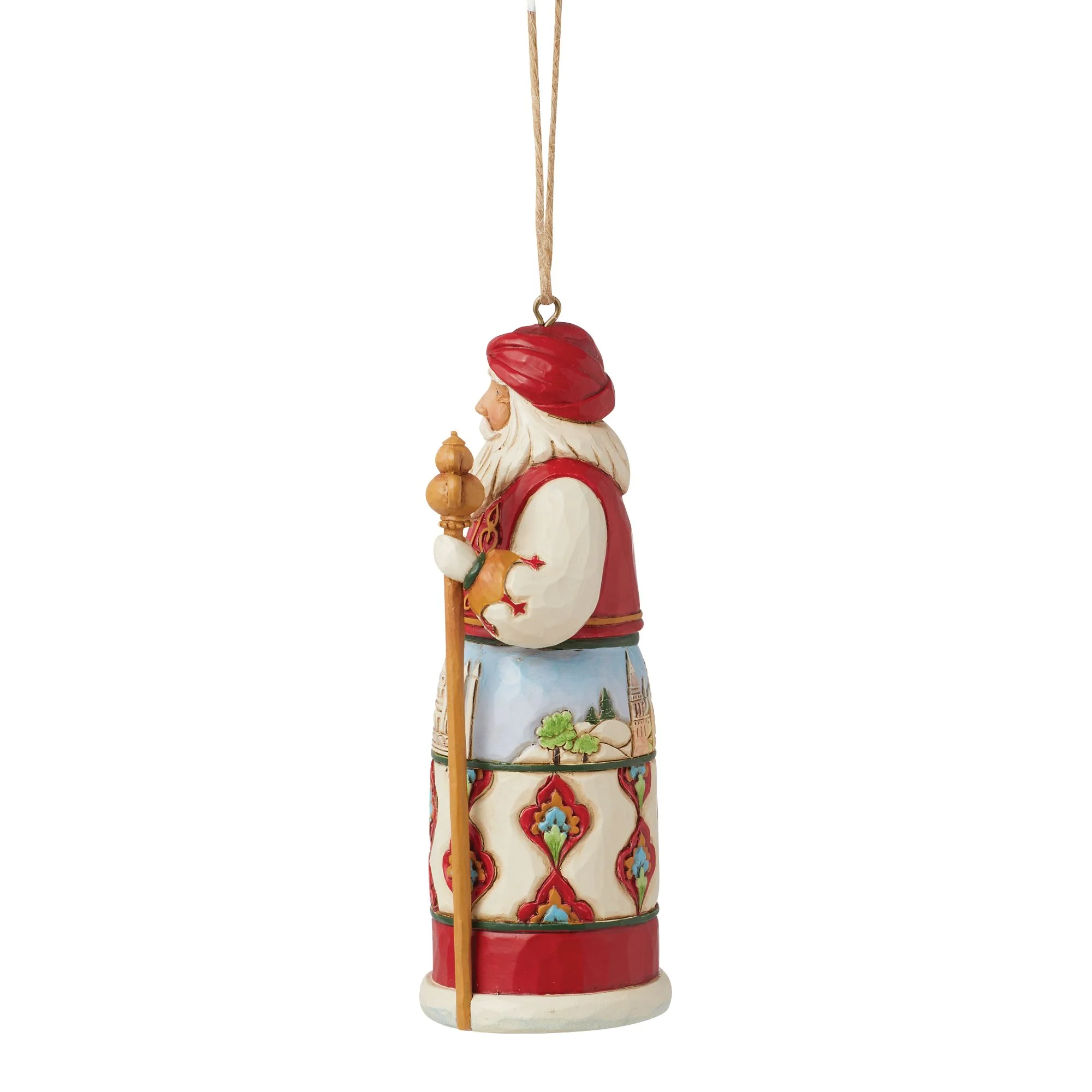 Santa Around World Turkey Orn - Image 3