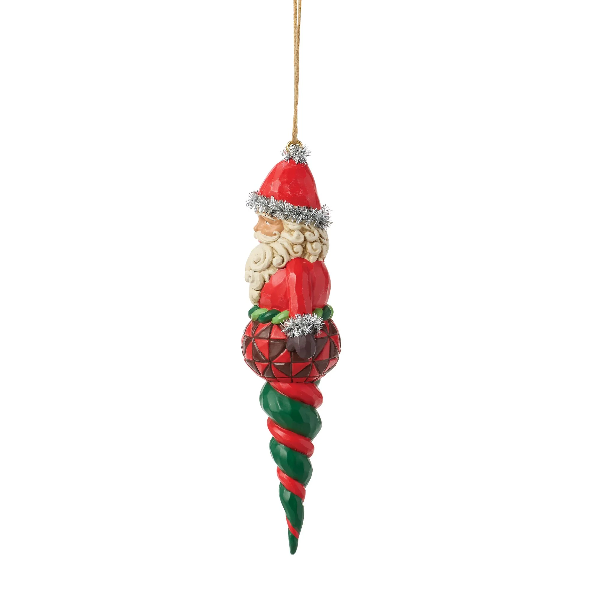 Santa Finial Shape Ornament - Image 2