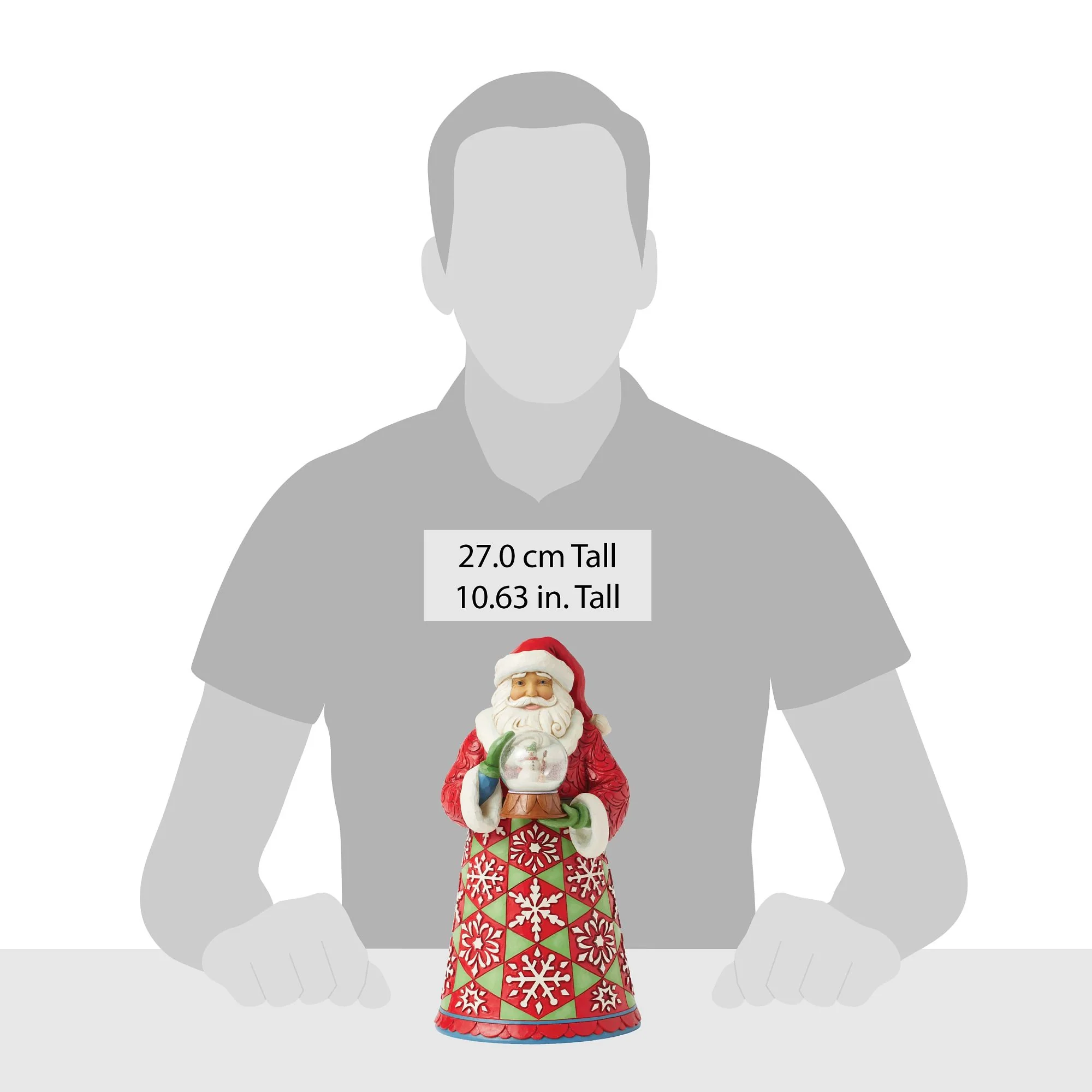Santa Holding Mini Globe Fig - Image 4