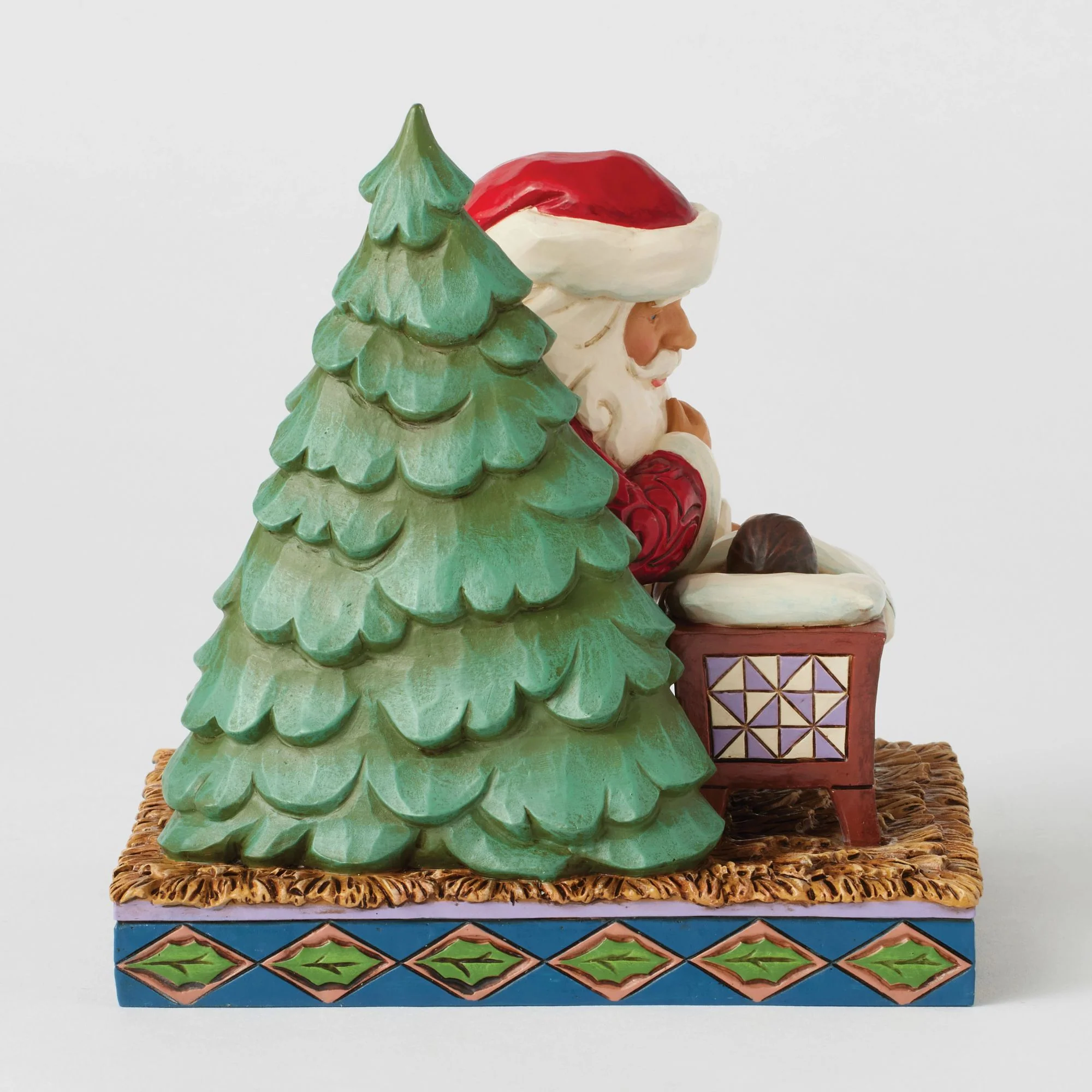 Santa Kneeling over Baby Jesus - Image 6