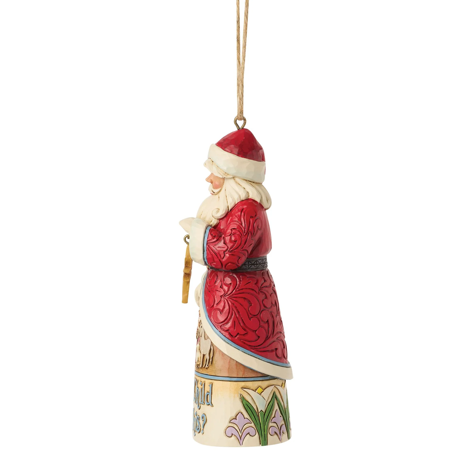 Santa What Child Is This Orn - Image 2