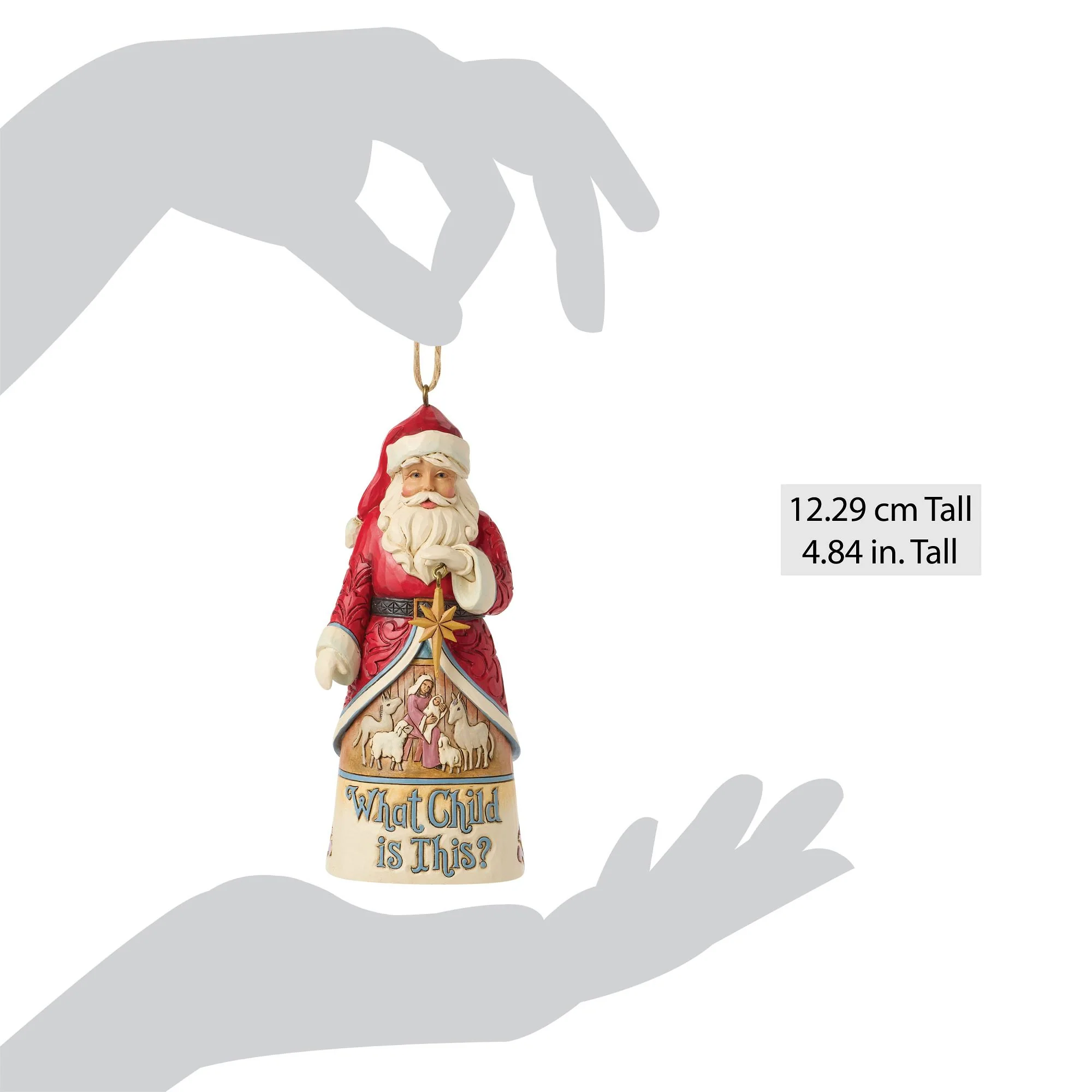 Santa What Child Is This Orn - Image 4