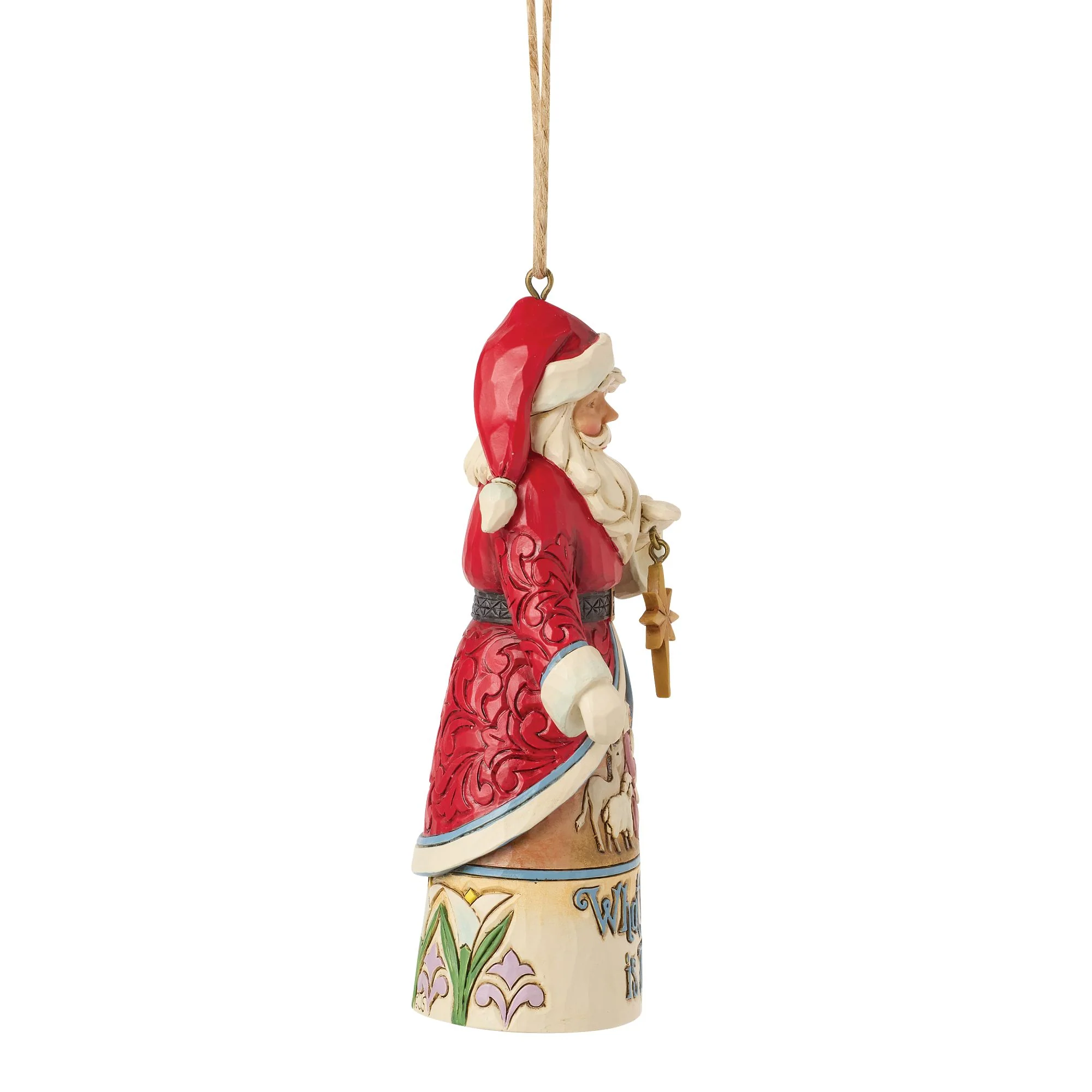 Santa What Child Is This Orn - Image 5
