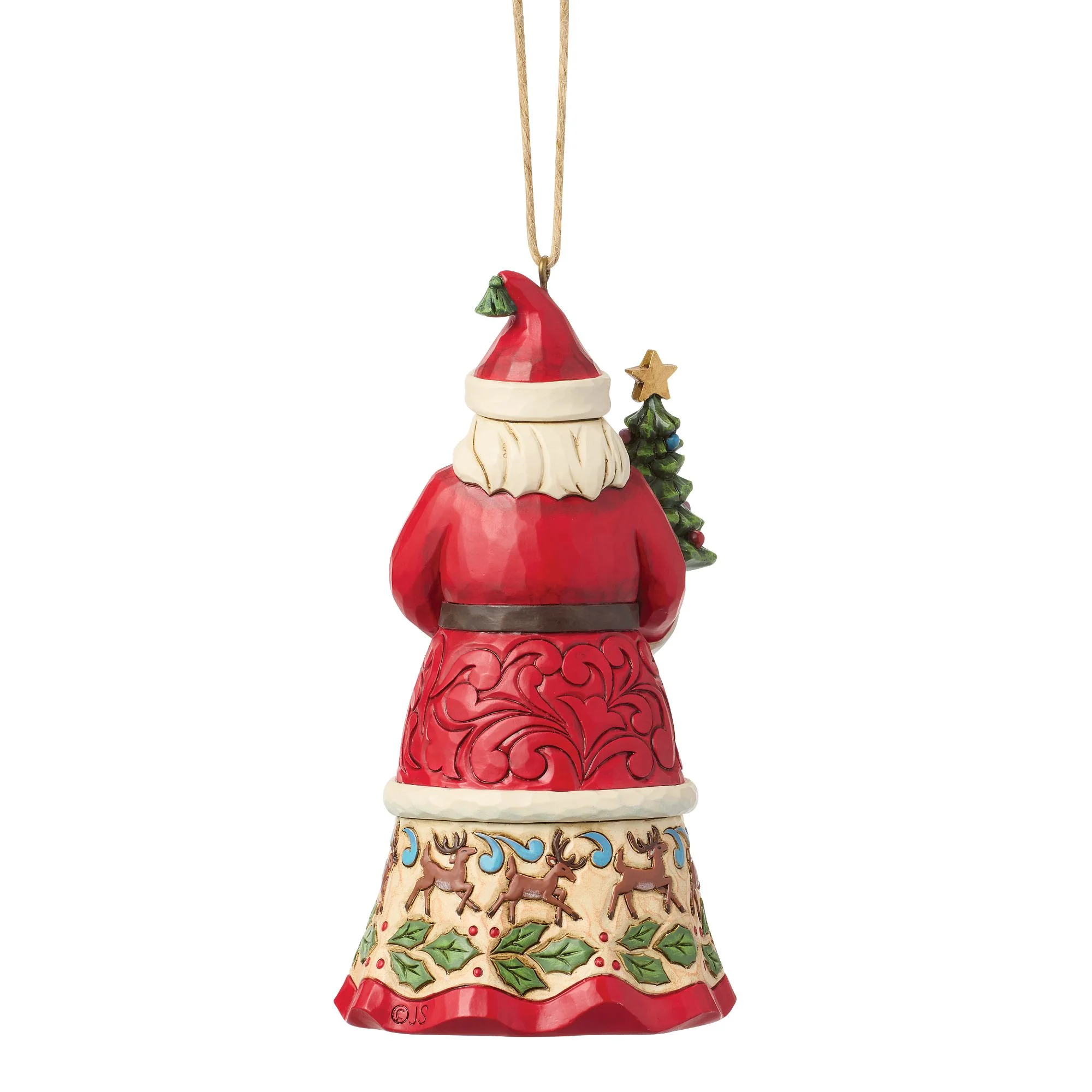 Santa With Gifts Ornament - Image 3