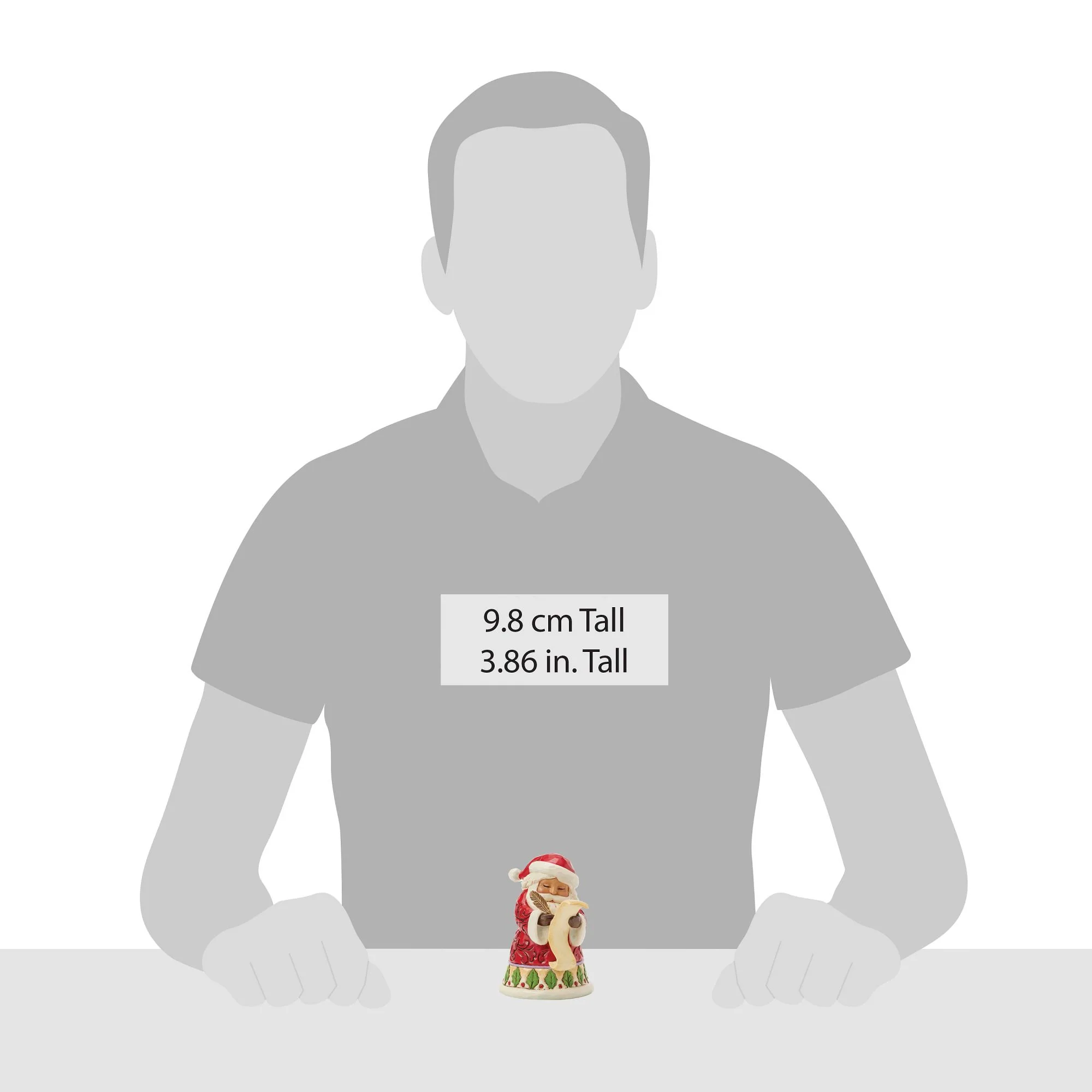 Santa With List Mini - Image 4