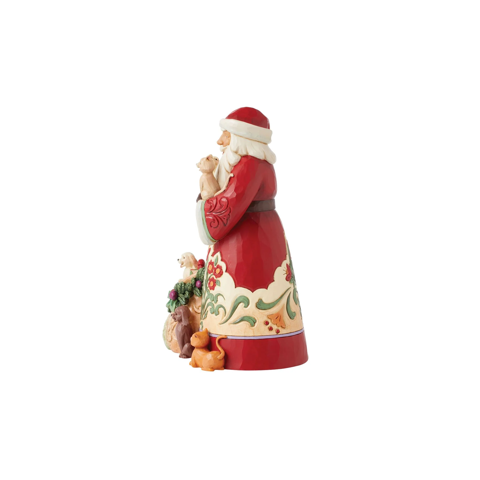 Santa with Pets Figurine - Image 2