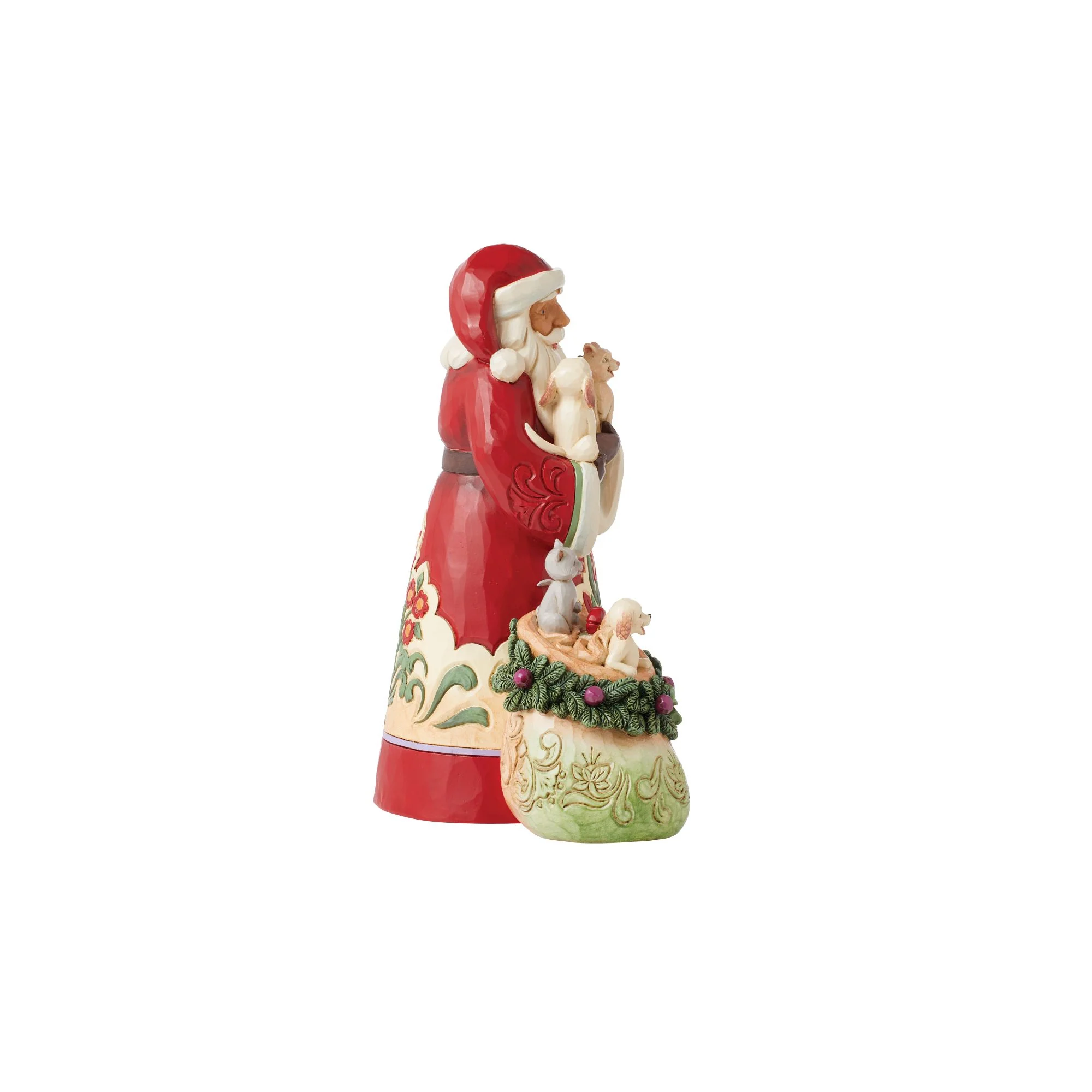 Santa with Pets Figurine - Image 5