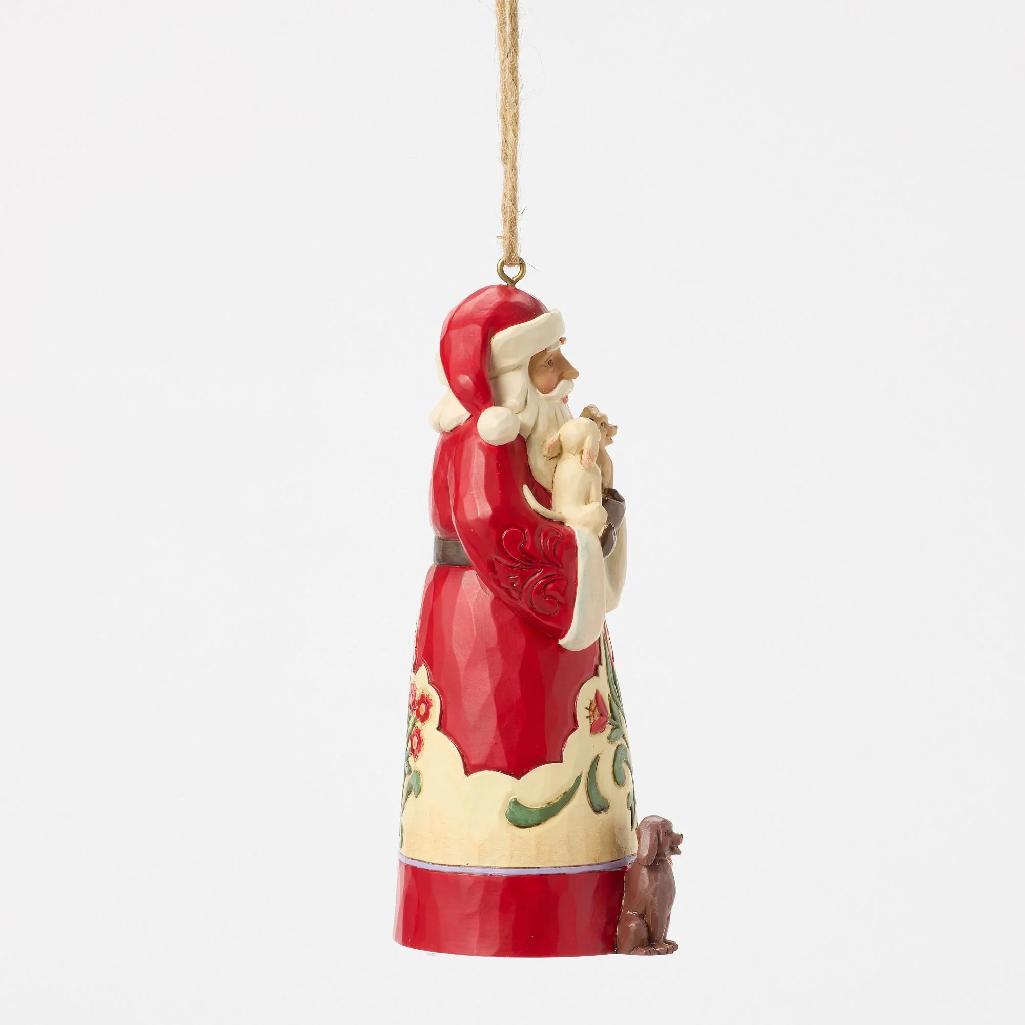 Santa With Pets Ornament - Image 5