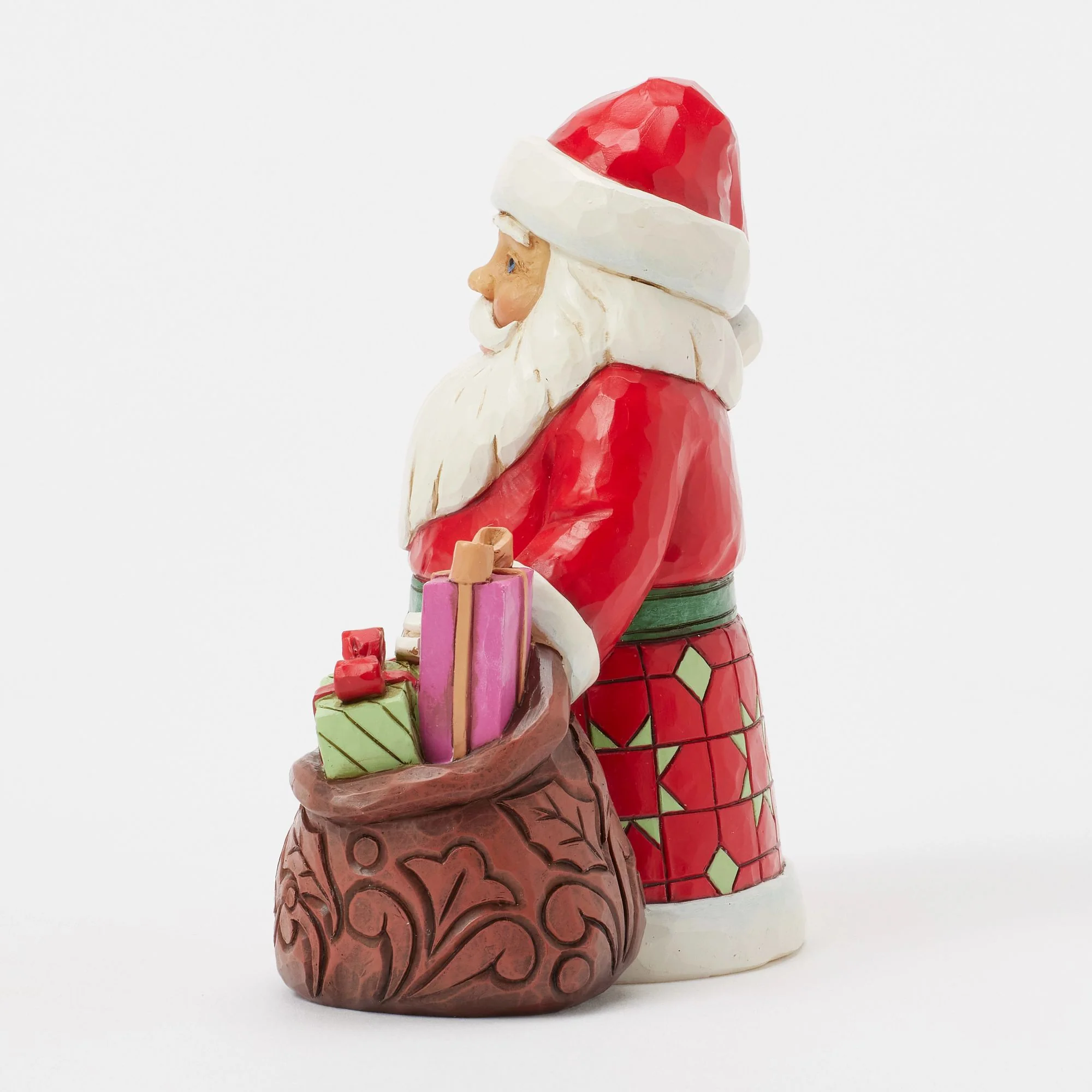 Santa with Toy Bag Pint Fig - Image 2