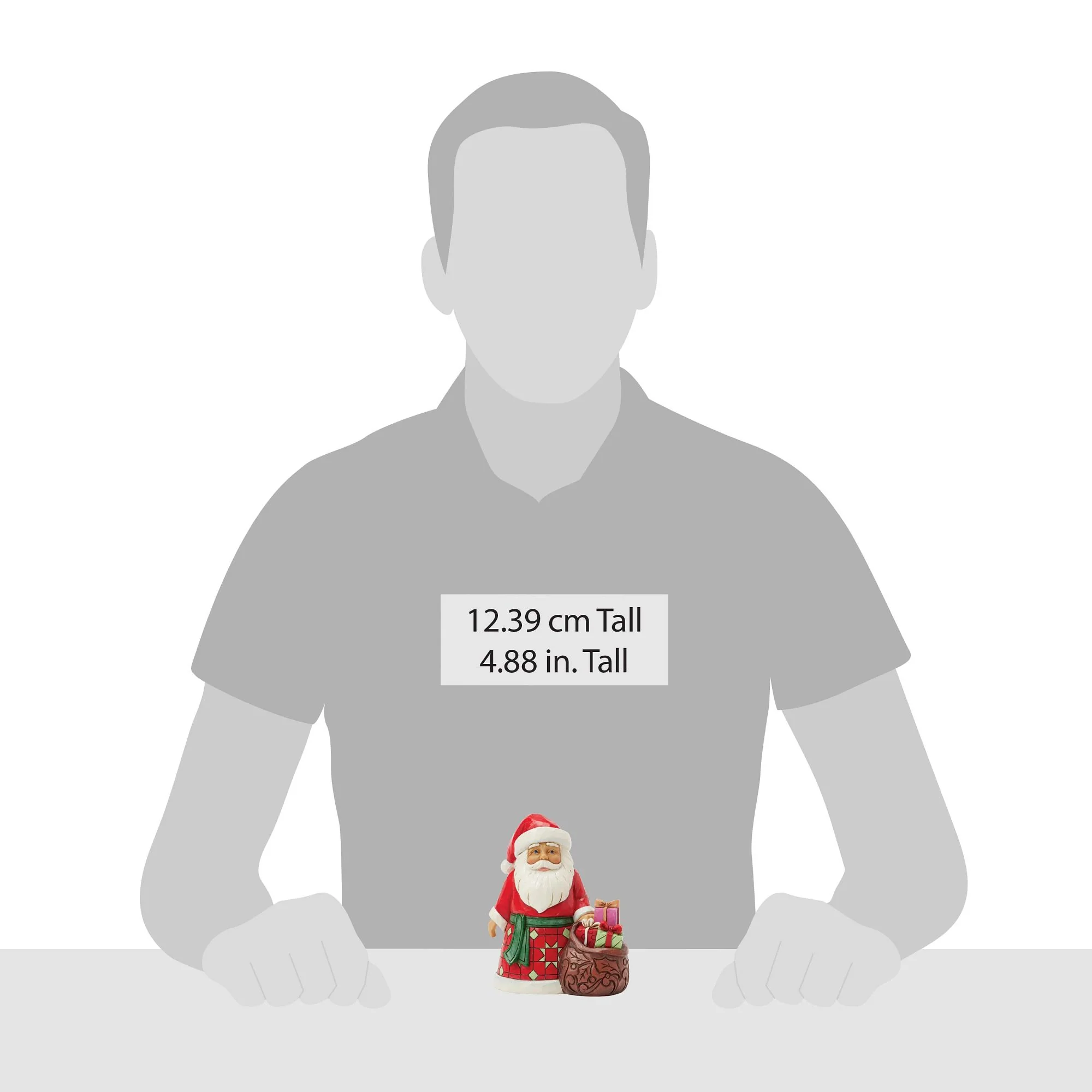 Santa with Toy Bag Pint Fig - Image 4