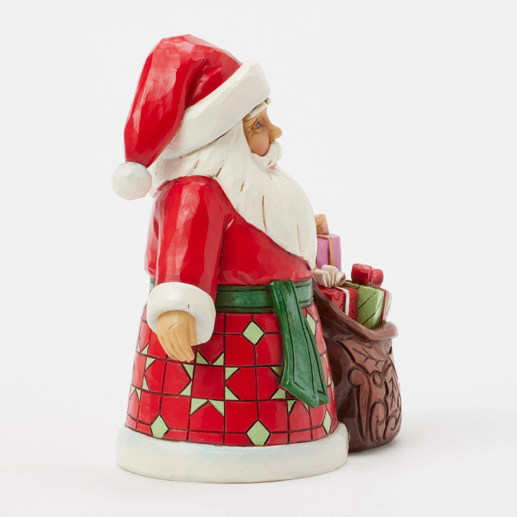 Santa with Toy Bag Pint Fig - Image 5