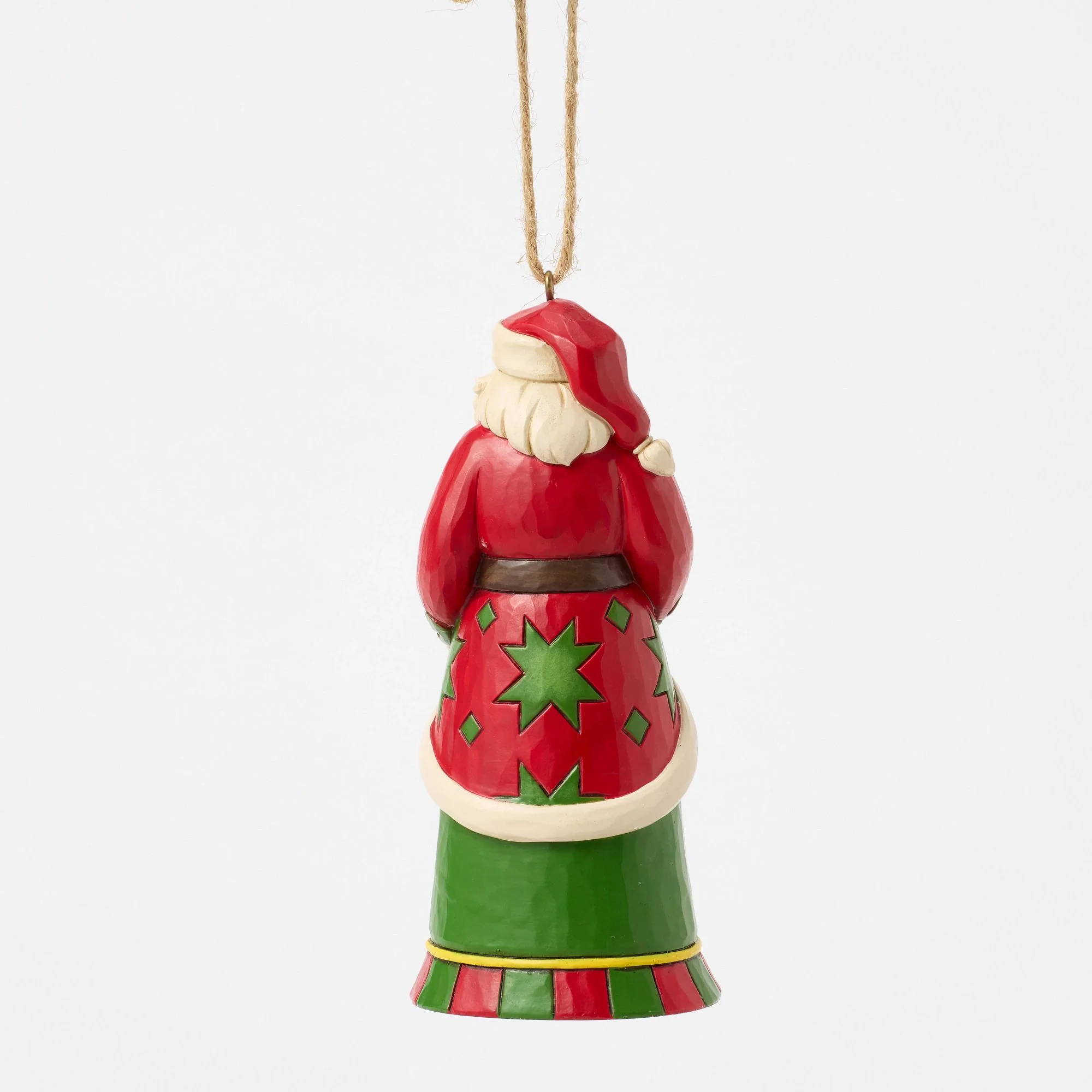 Santa with Tractor Orn - Image 3