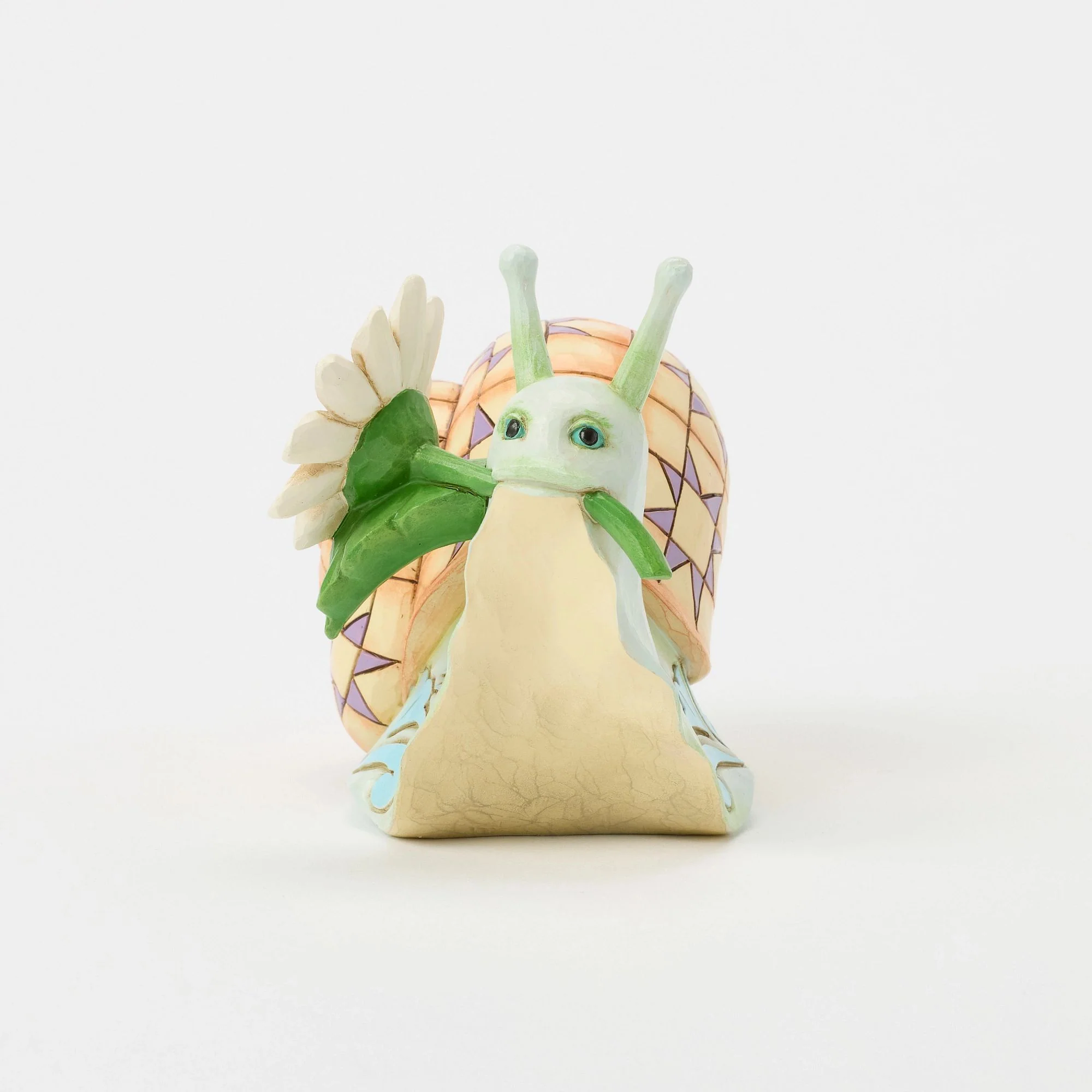 Snail with Daisy Flower Fig - Image 3