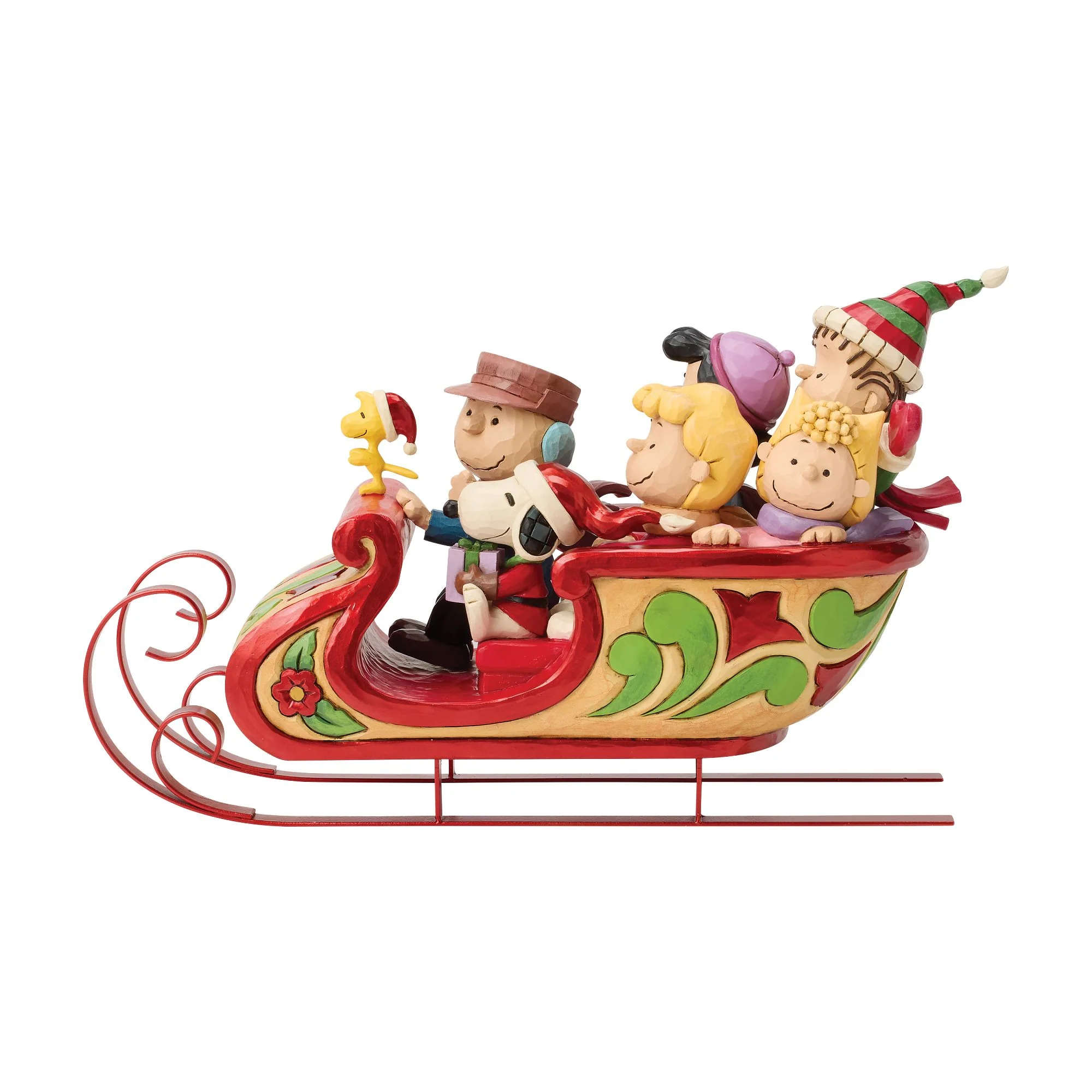 Snoopy and Friends in Sleigh - Image 2