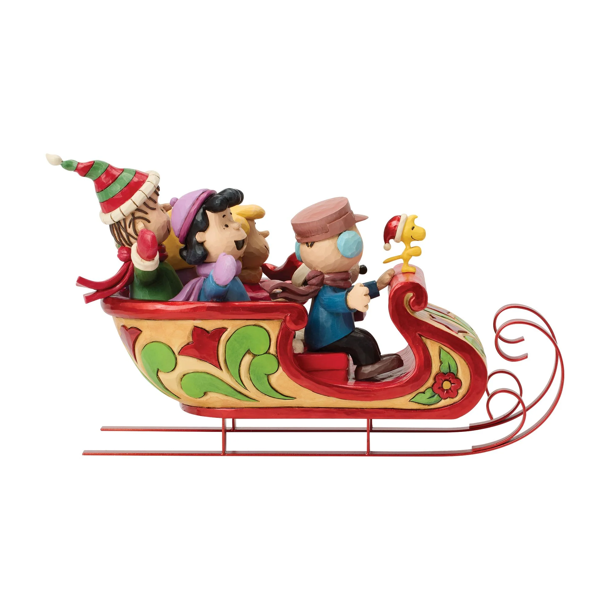 Snoopy and Friends in Sleigh - Image 6