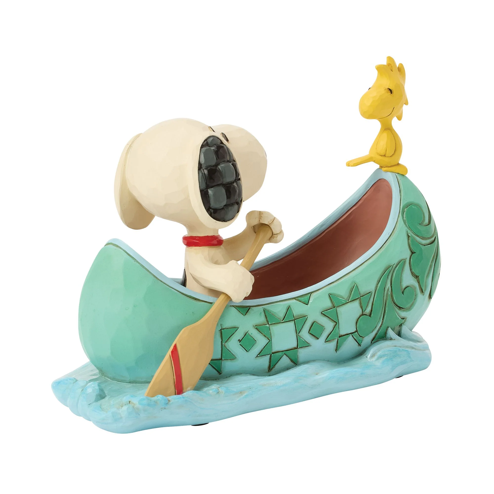 Snoopy and Woodstock in Canoe - Image 2