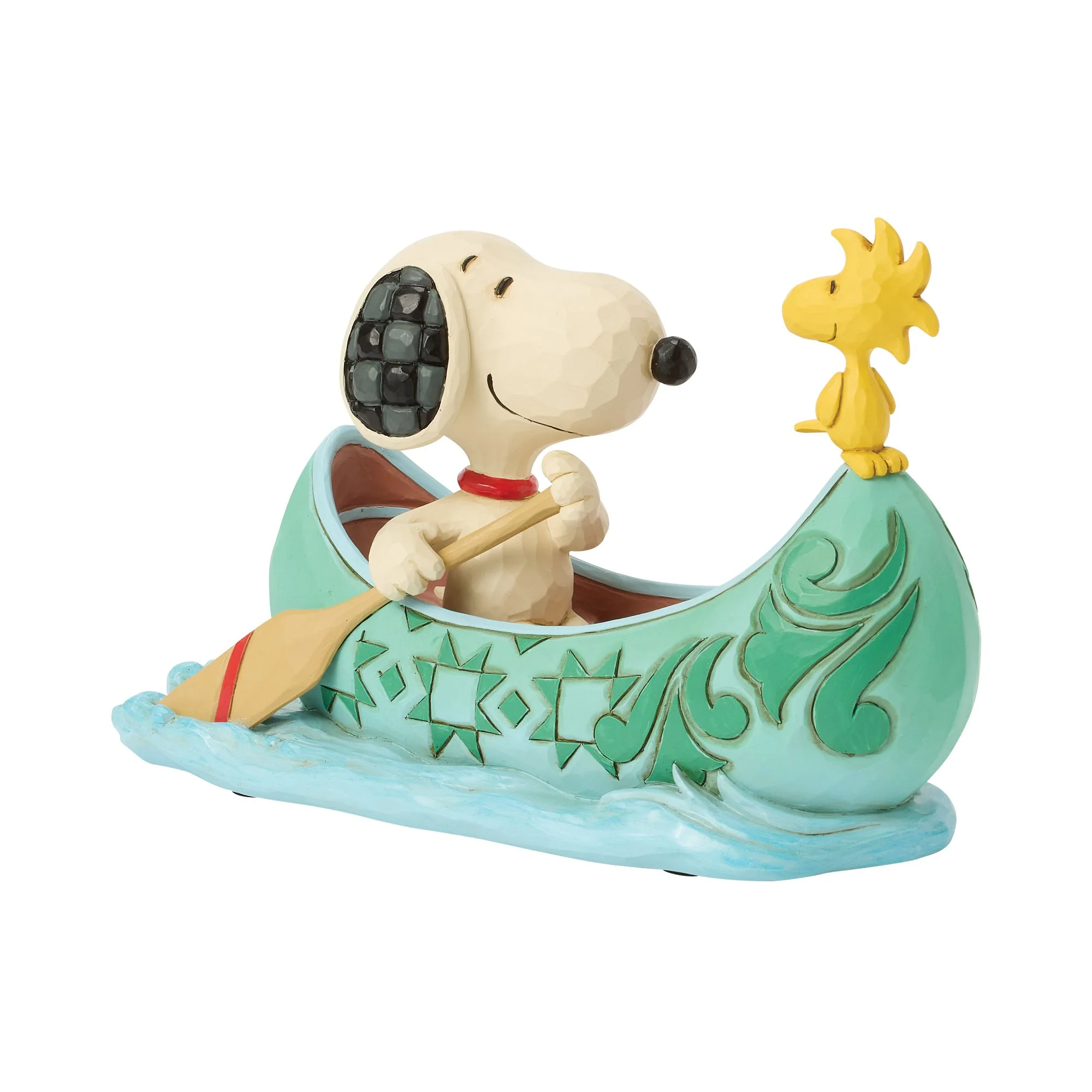 Snoopy and Woodstock in Canoe - Image 3