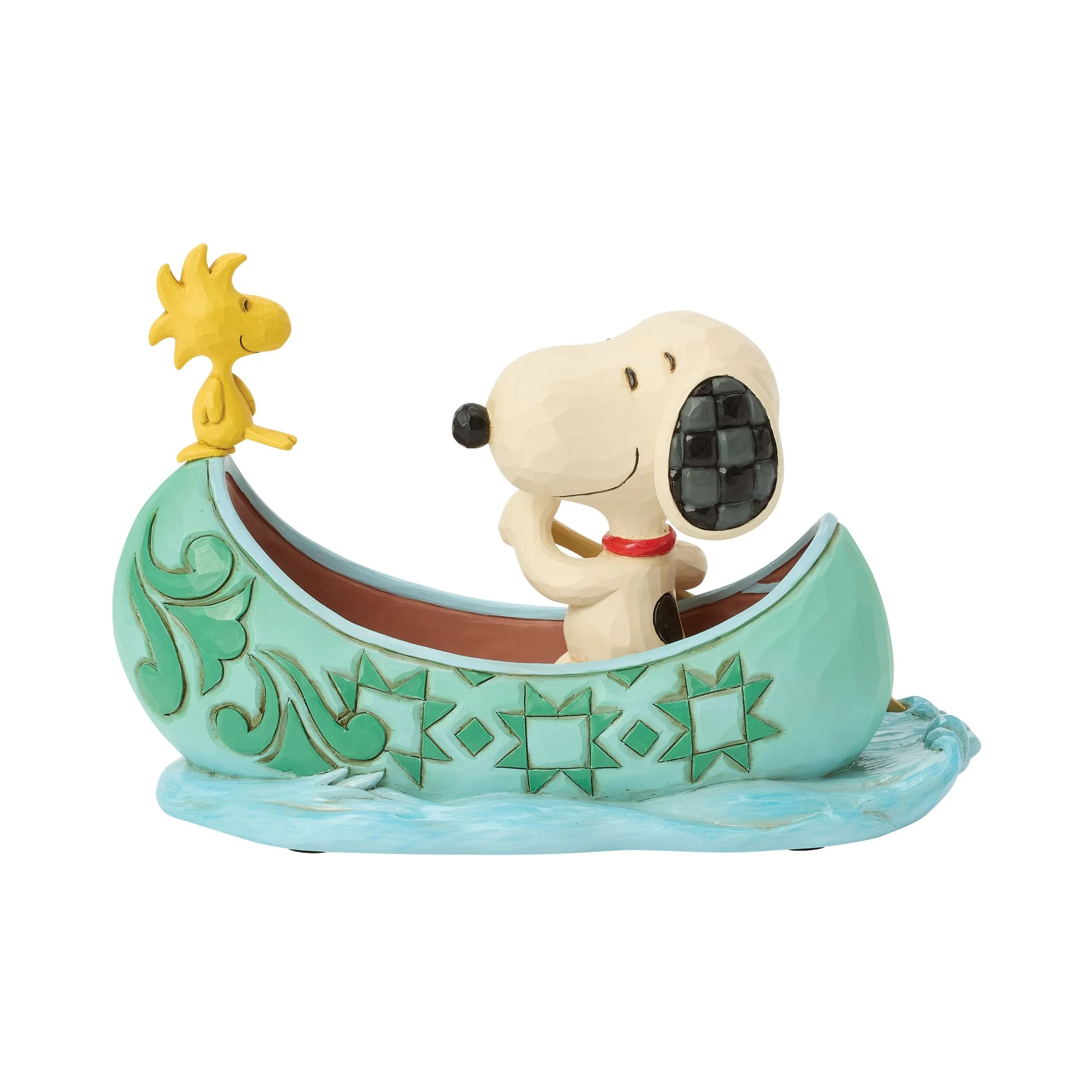 Snoopy and Woodstock in Canoe - Image 6