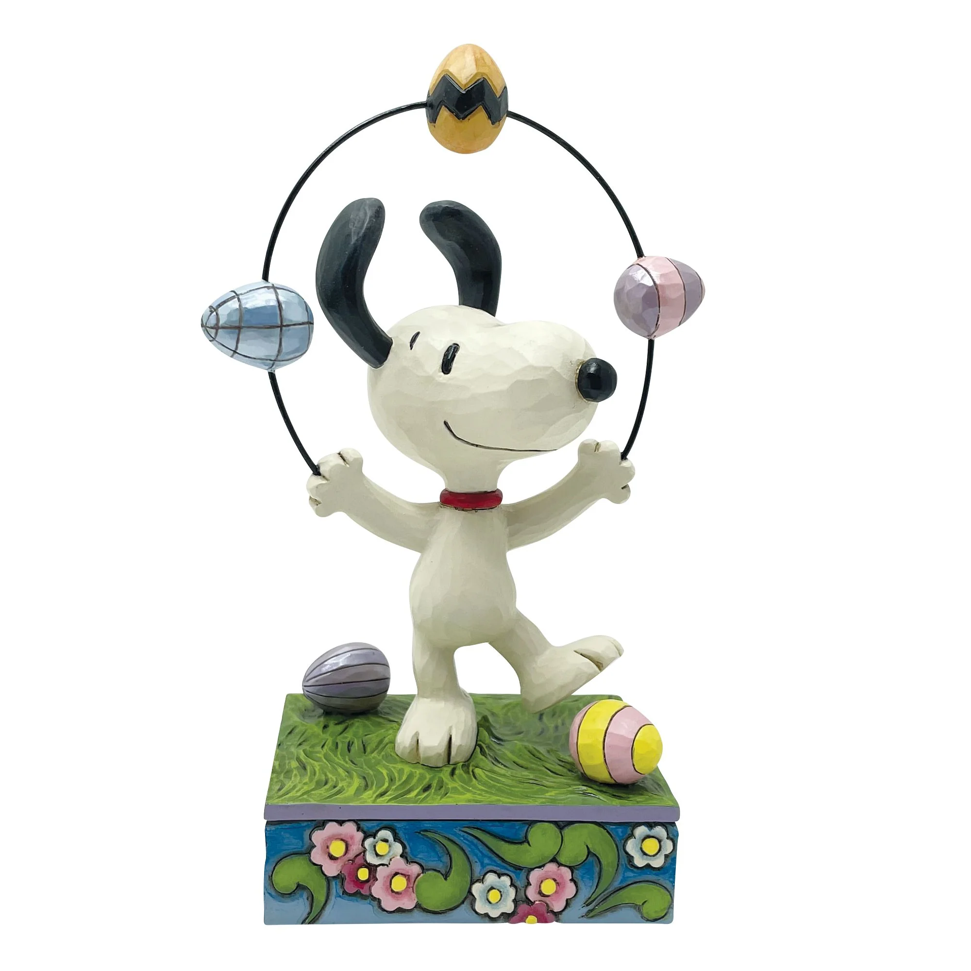 Snoopy Juggling Eggs