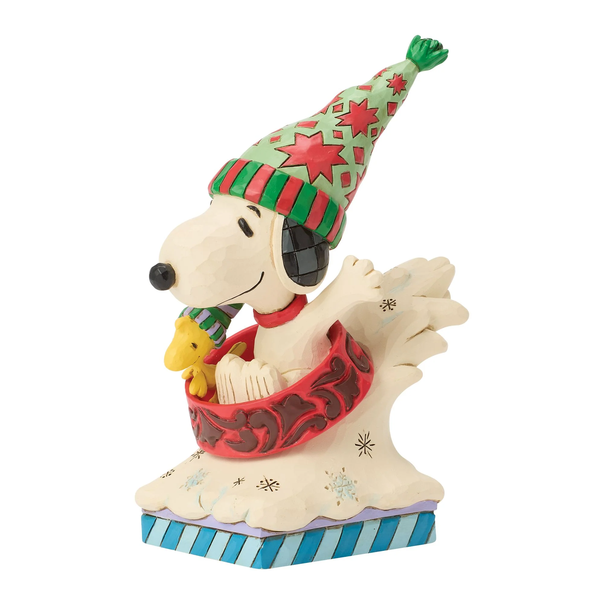 Snoopy Woodstock Dog Bowl Sled - Image 3