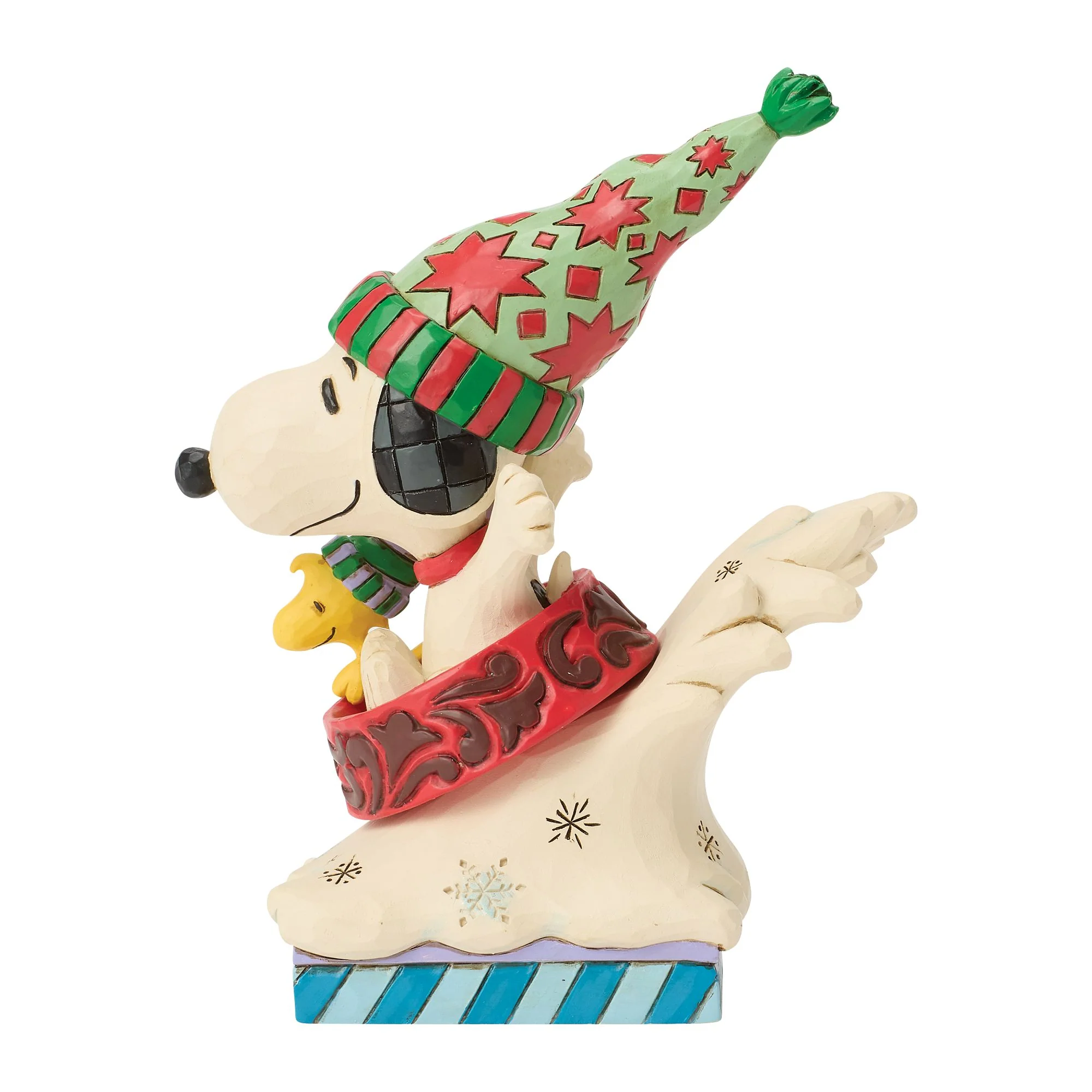 Snoopy Woodstock Dog Bowl Sled - Image 5