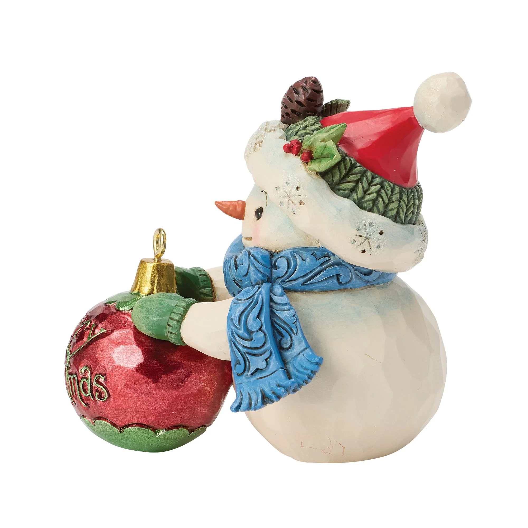 Snowman Ball Ornament Mini - Image 3