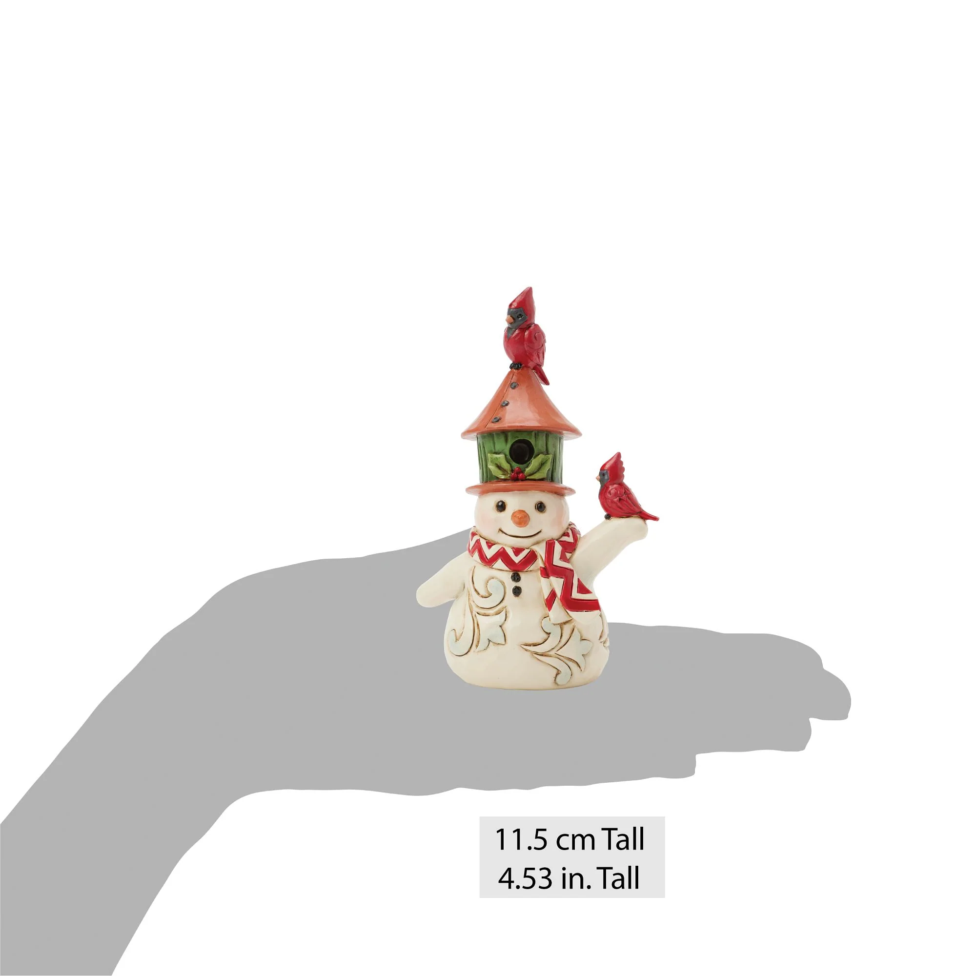 Snowman Birdhouse Hat Mini - Image 4
