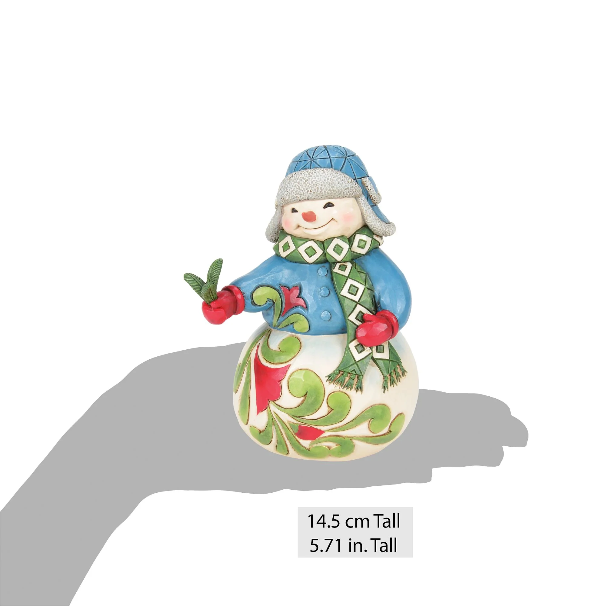 Snowman Evergreen Sprig Fig - Image 4