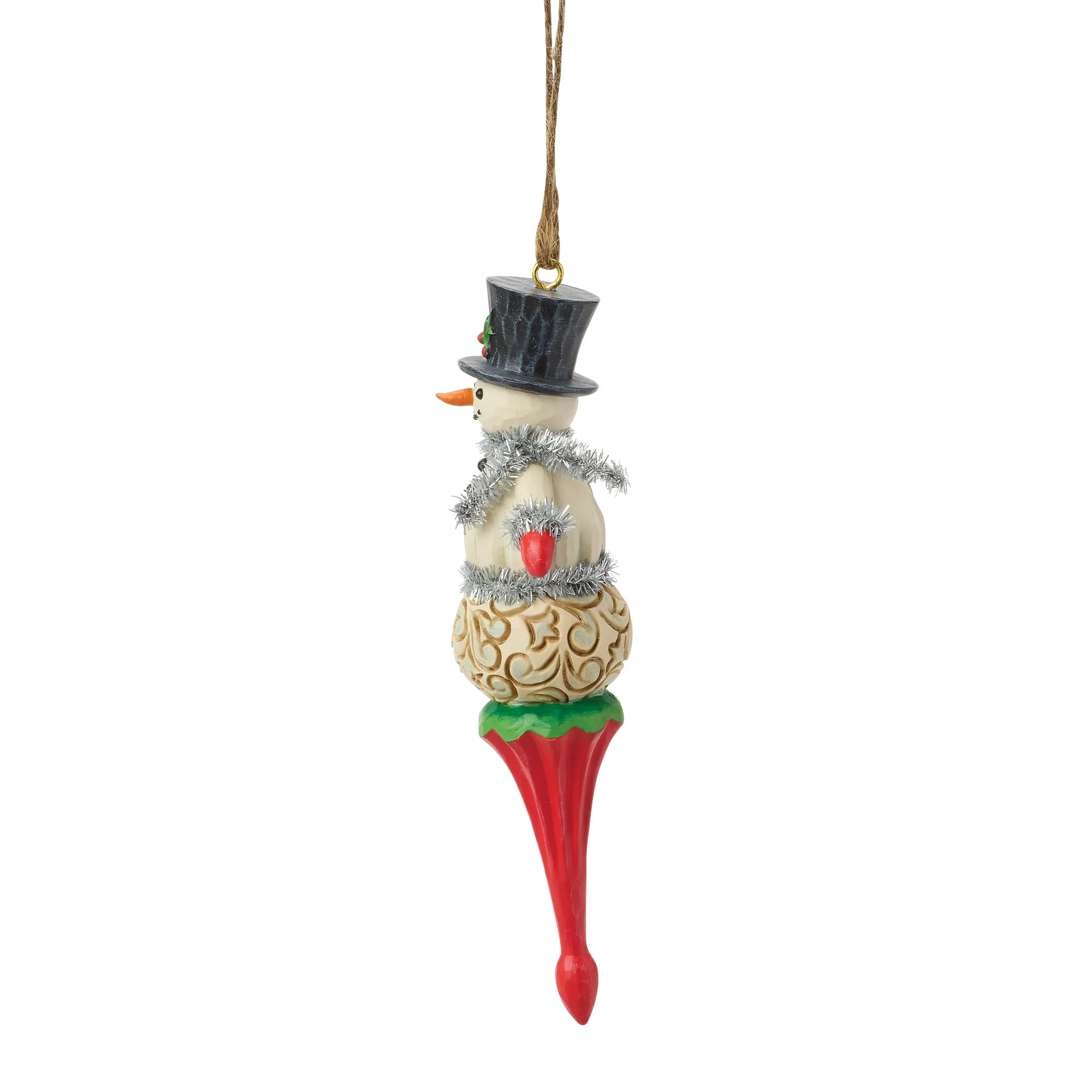 Snowman Finial Ornament - Image 2