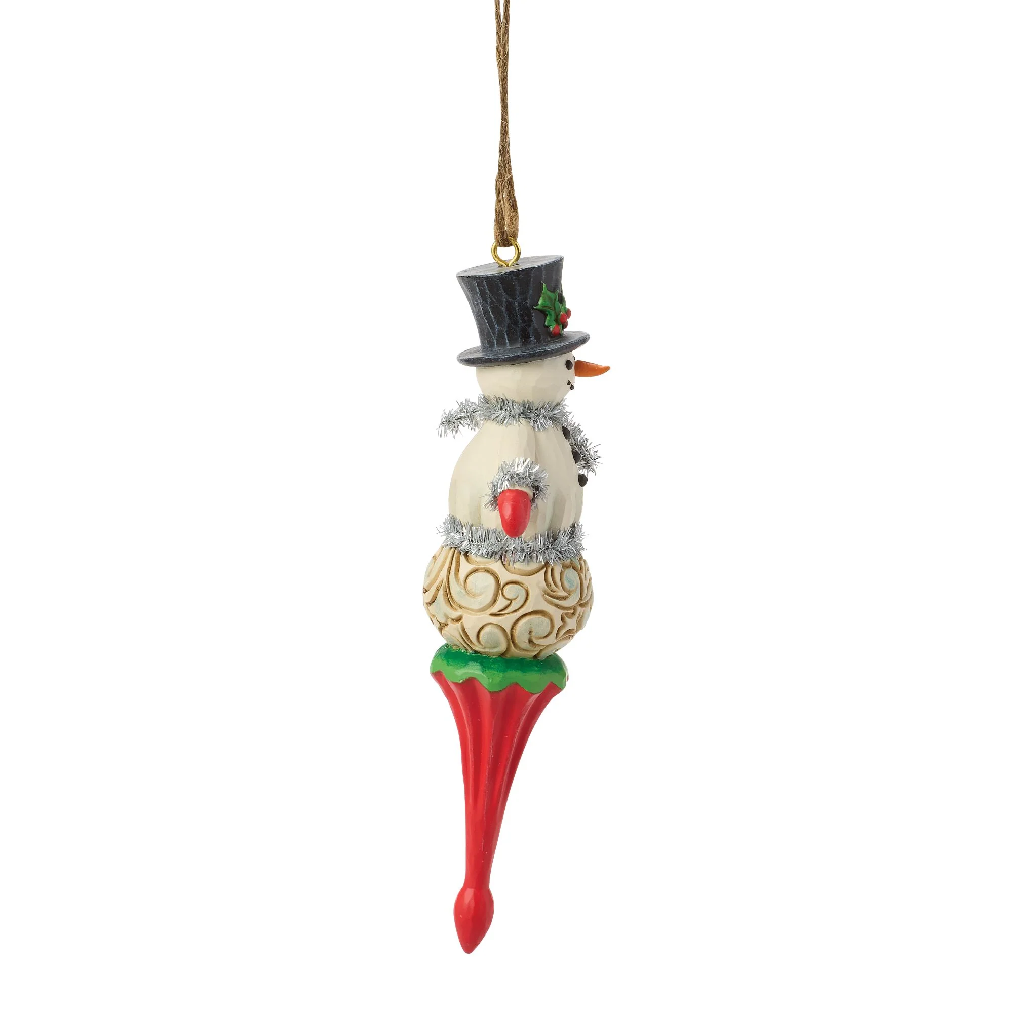 Snowman Finial Ornament - Image 5