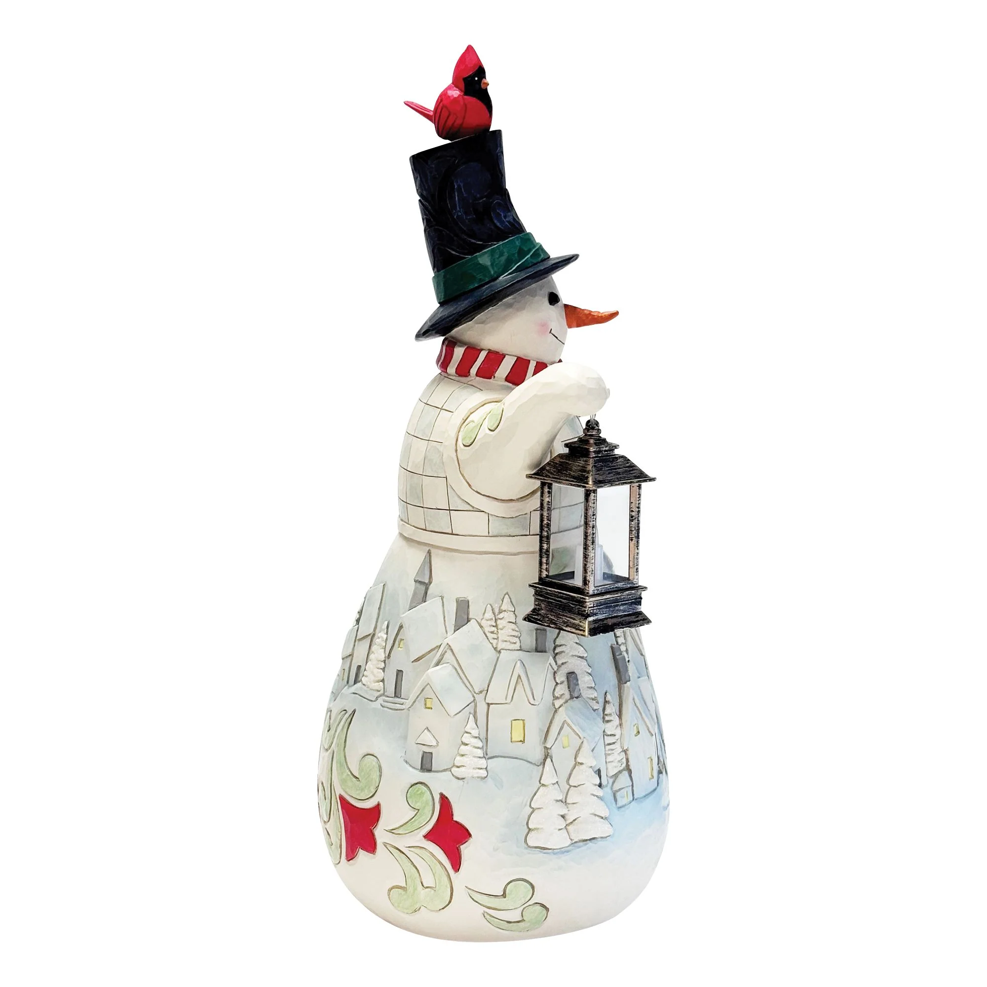 Snowman LED Candle Statue - Image 5