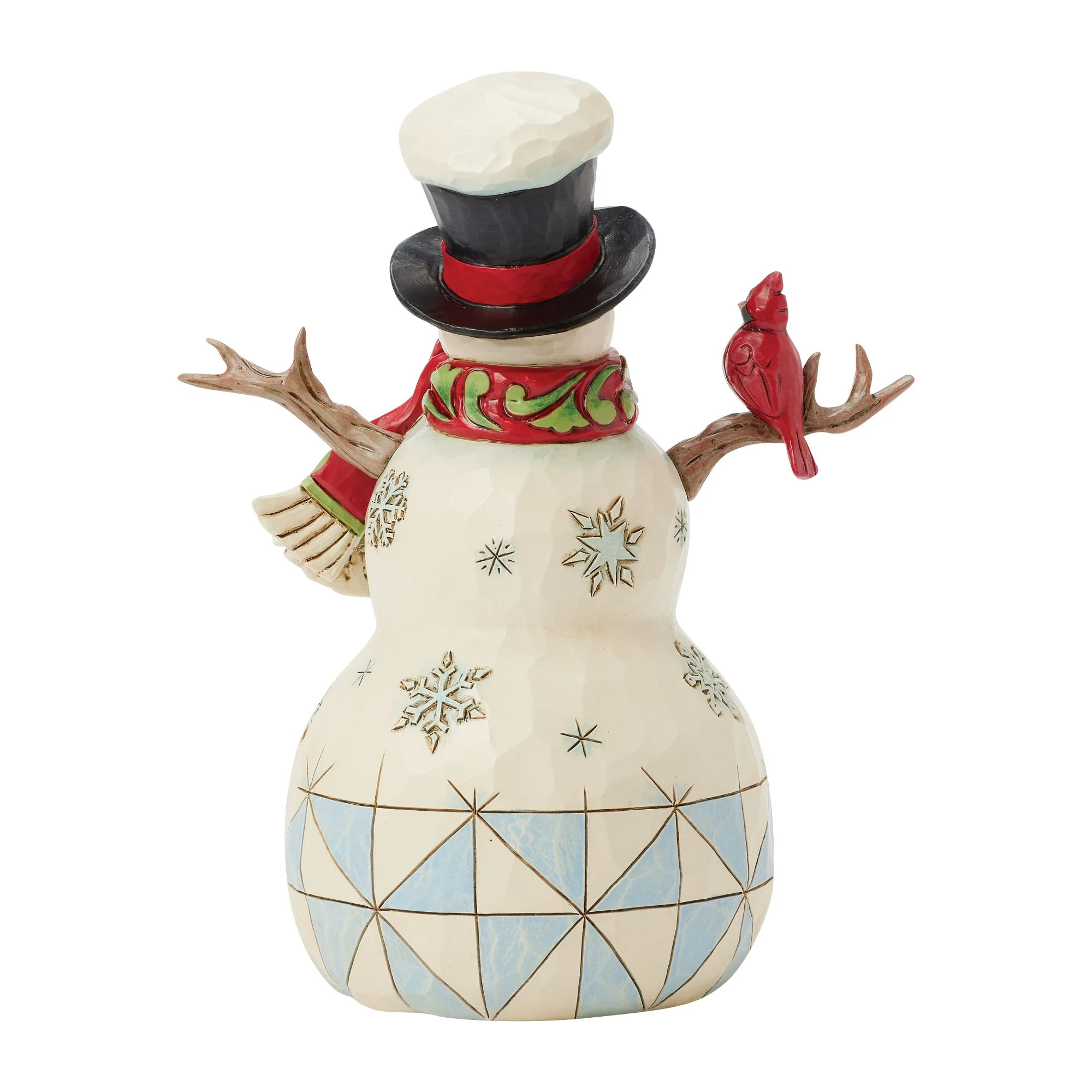 Snowman with Cardinal & Twig - Image 3