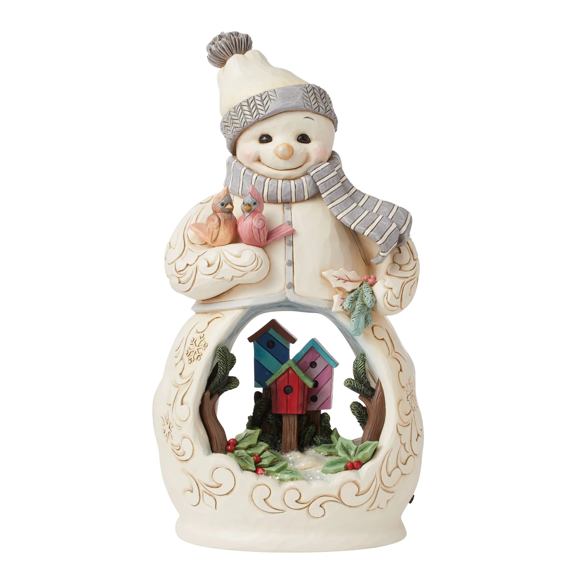 Snowman with Open Scene LED Fi - Image 2