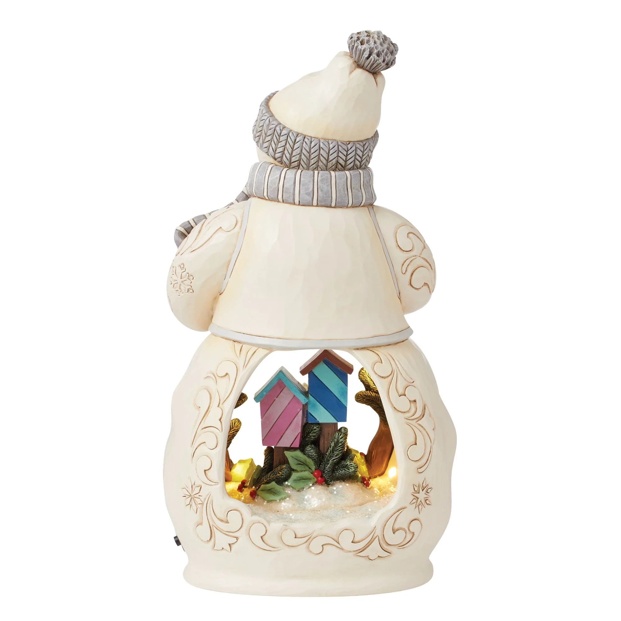 Snowman with Open Scene LED Fi - Image 4
