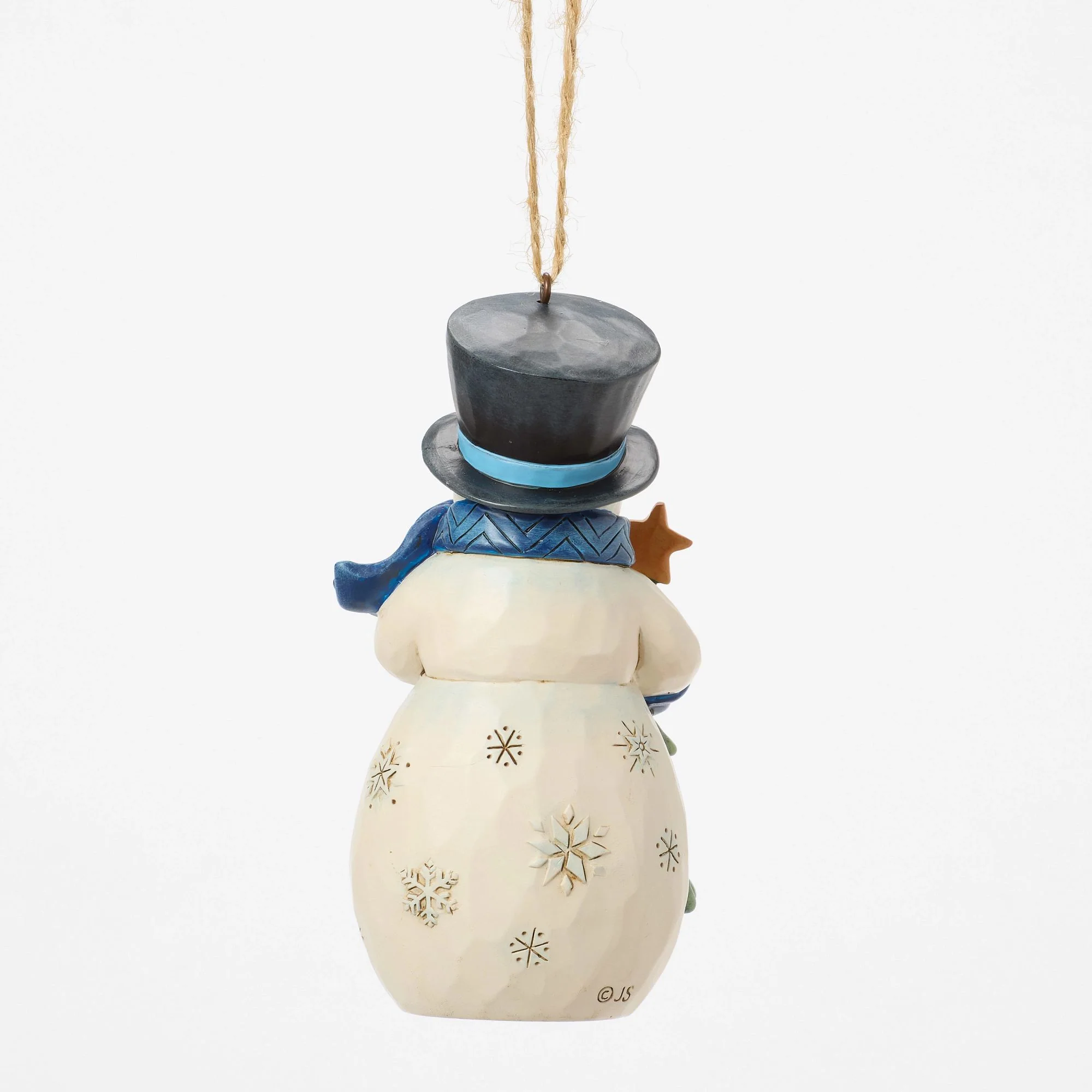 Snowman with Tree Ornament - Image 3
