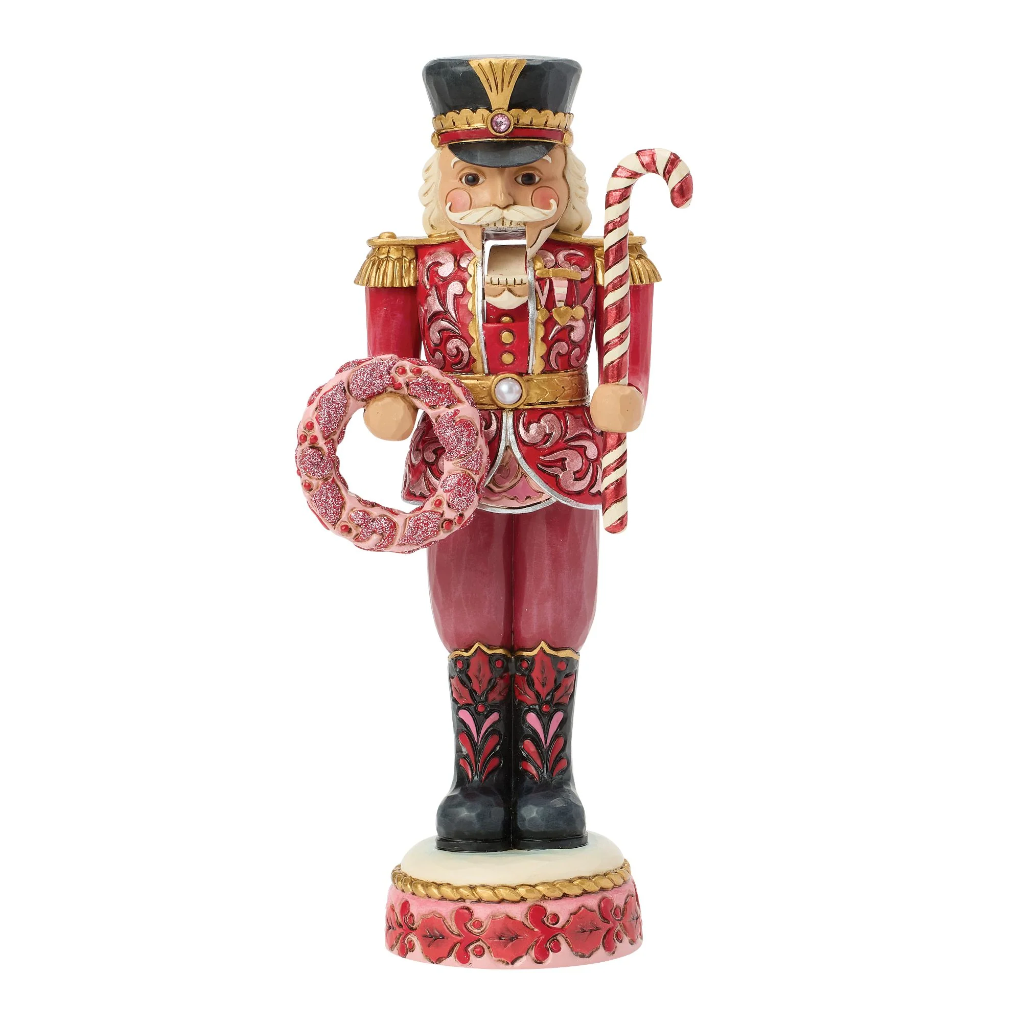 Soldier Nutcracker Pink & Red - Image 2
