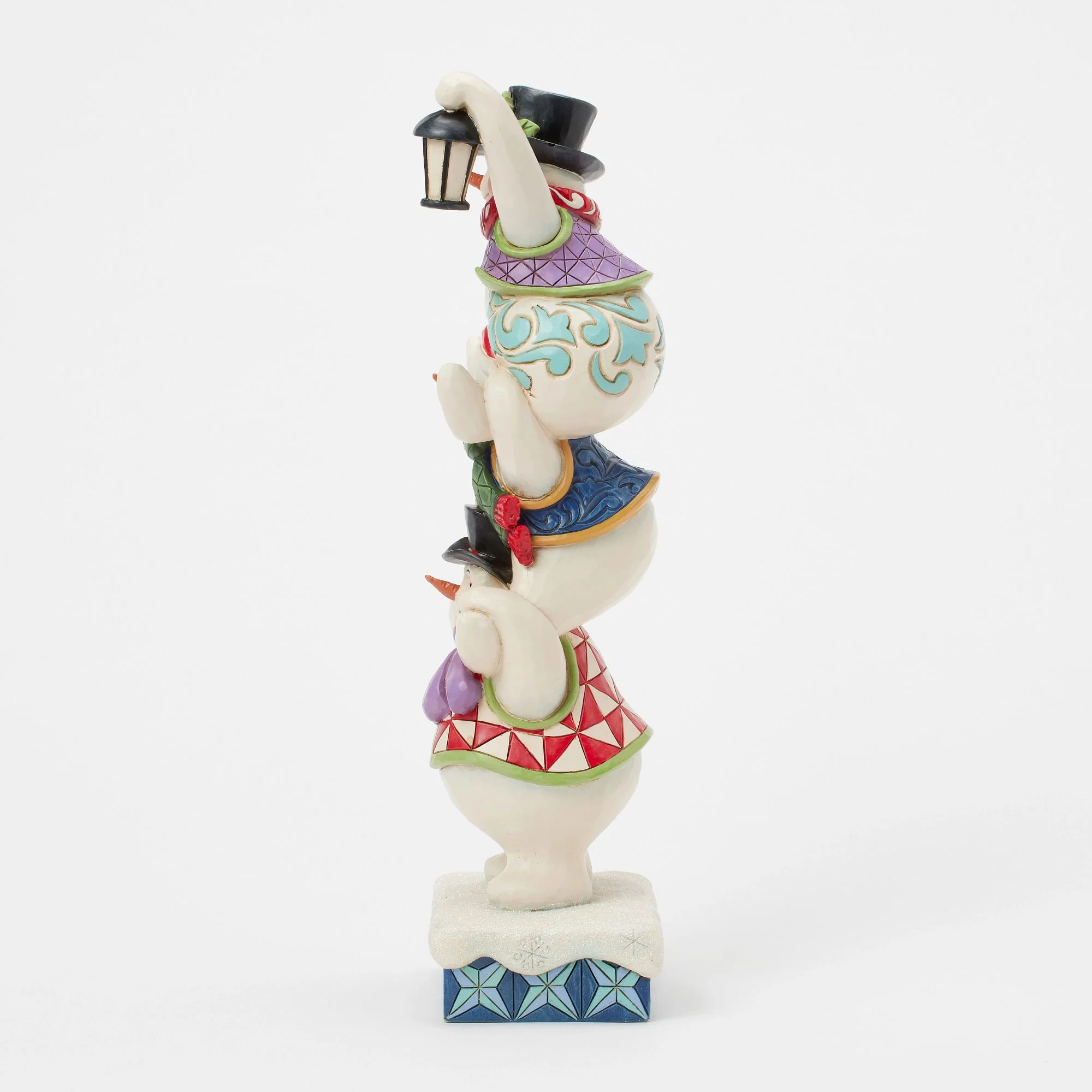 Stacked Snowmen Figurine - Image 2